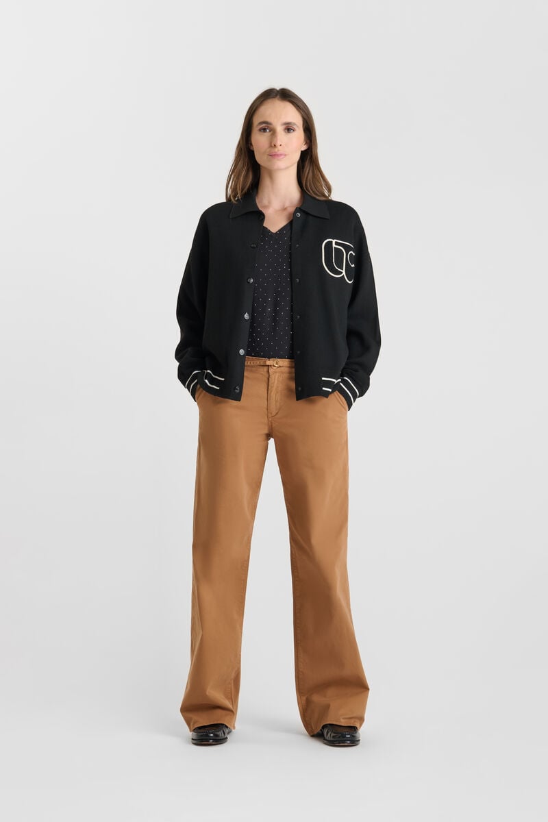 Cardigan LE TEMPS DES CERISES Black