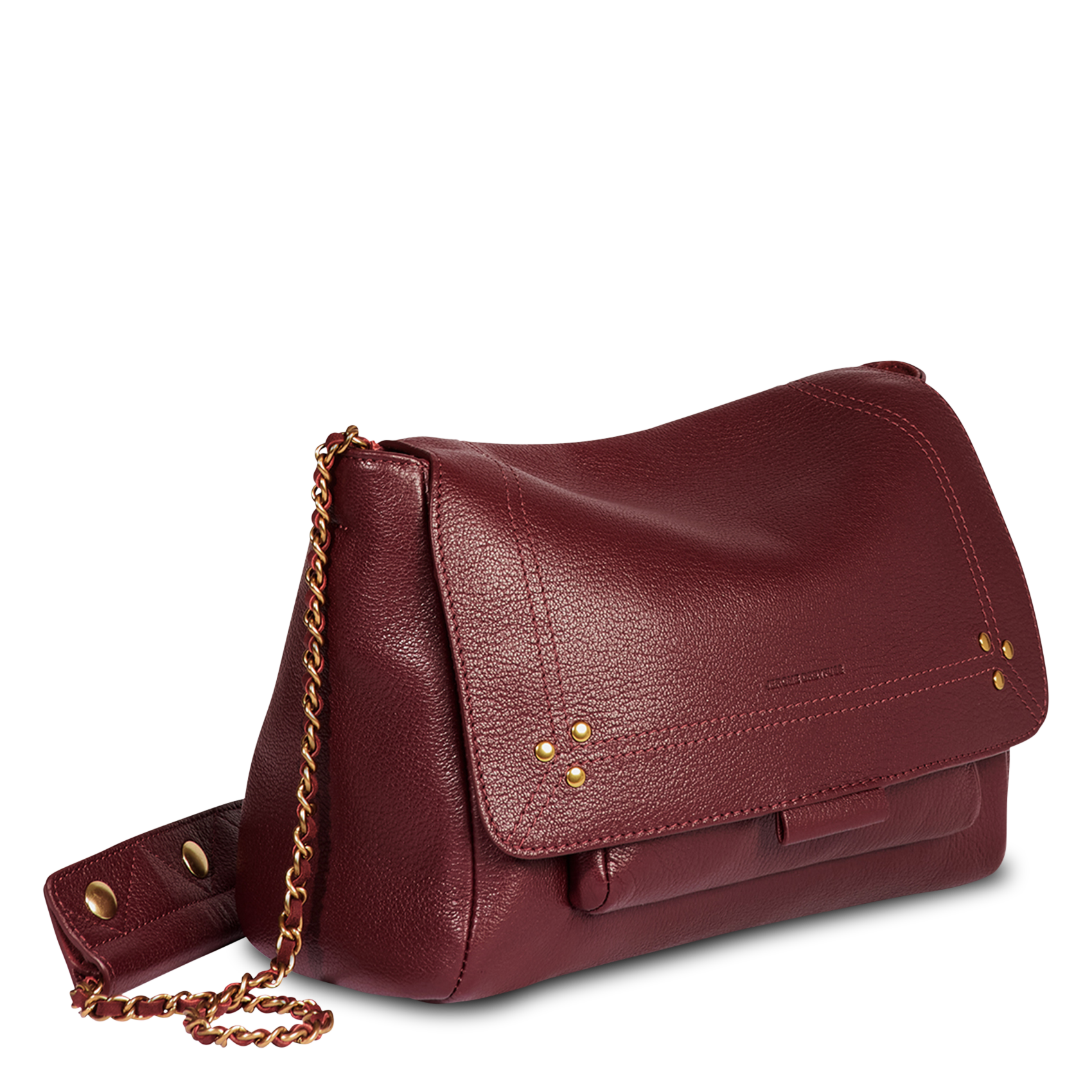 Sac besace en cuir JEROME DREYFUSS Rouge