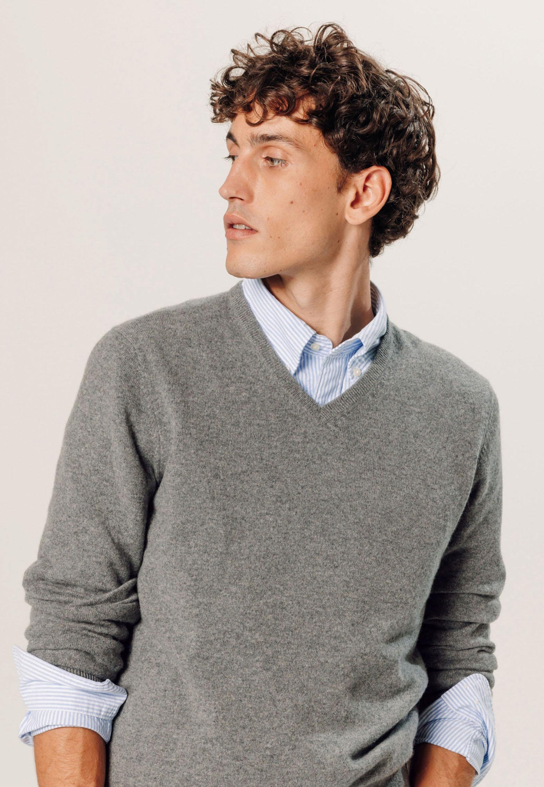 Cashmere sweater RODIER Grey