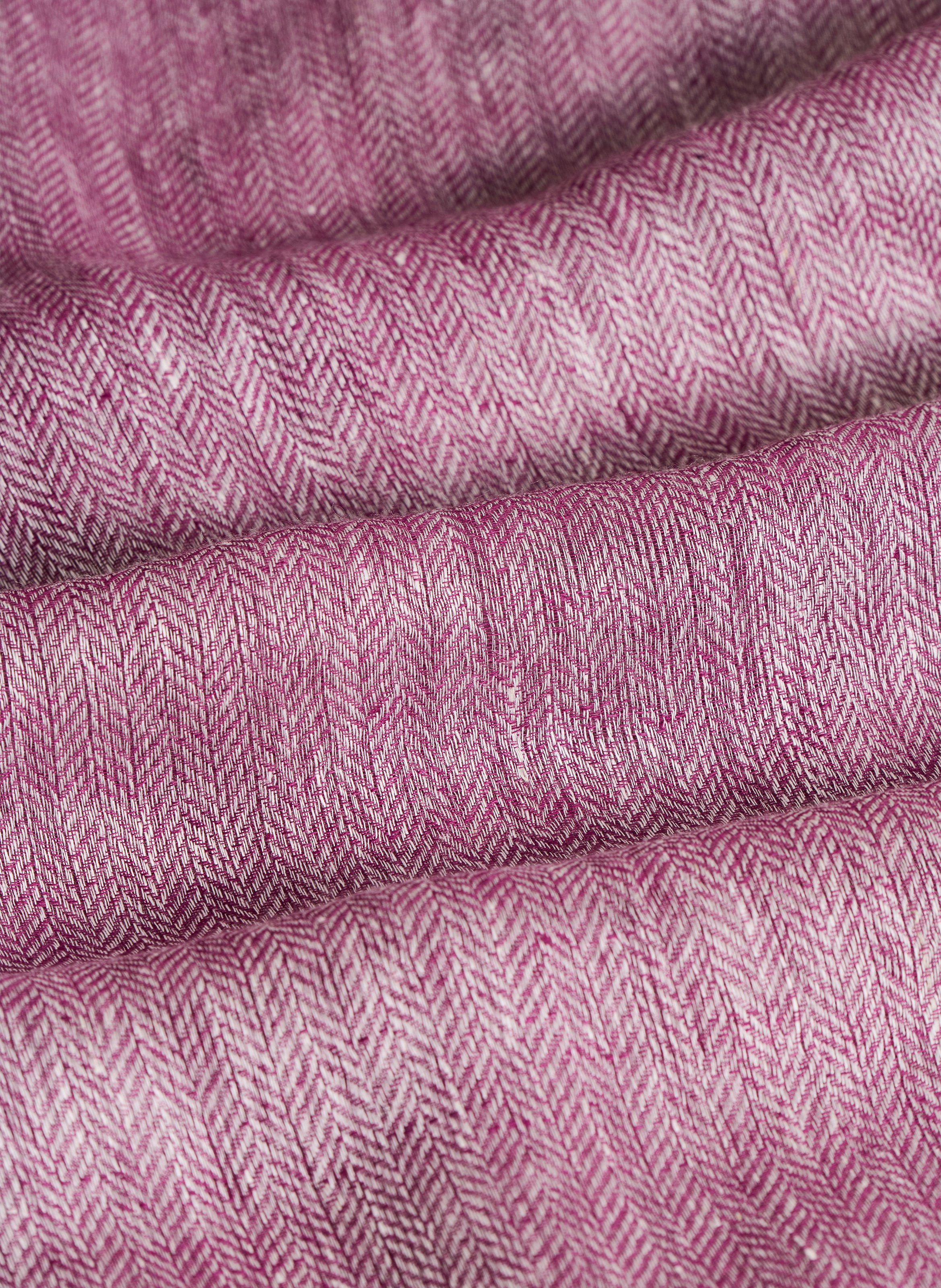 Linen scarf LA FEE MARABOUTEE Purple