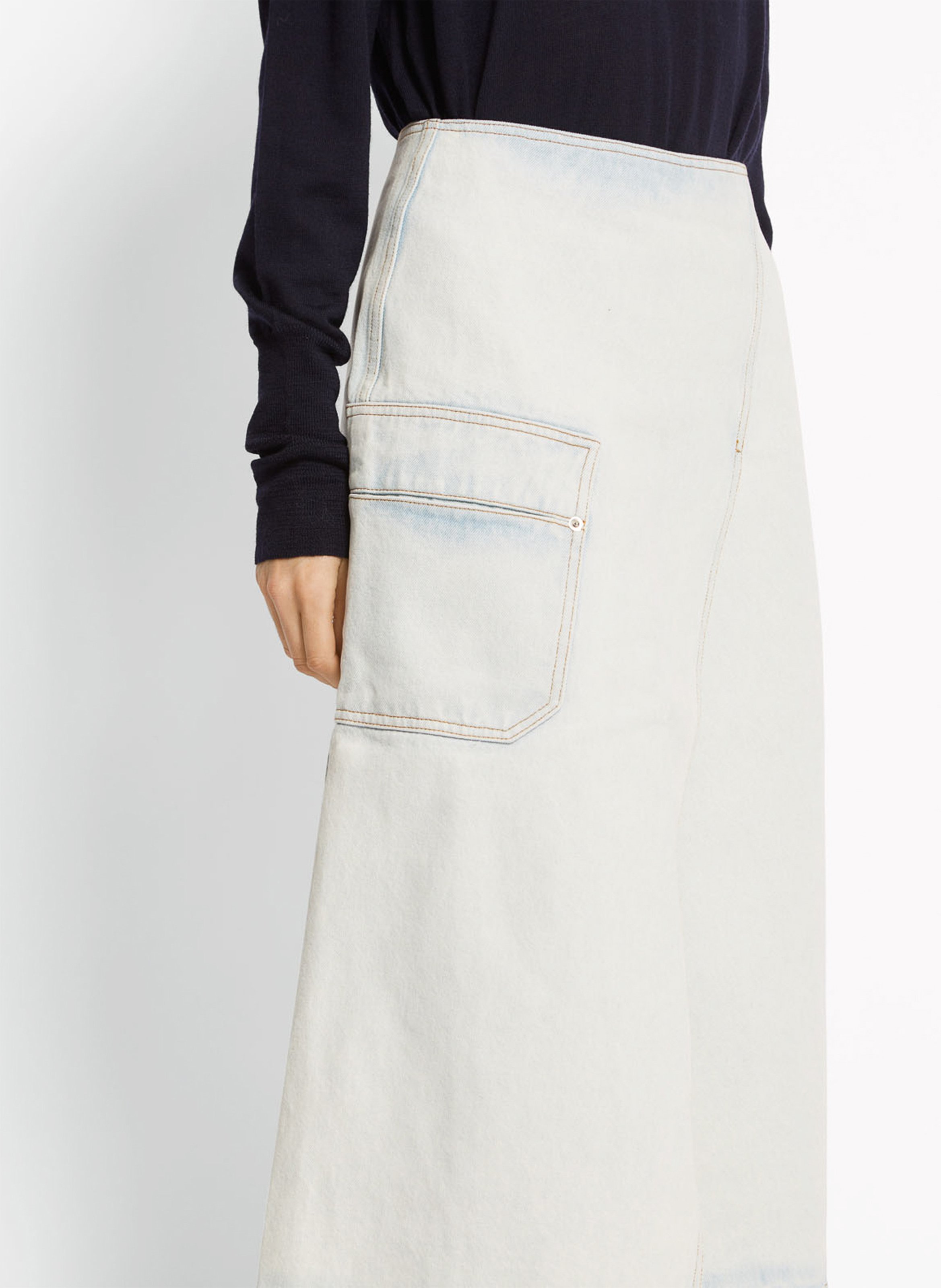 Midi-Jeansrock ROSEANNA Blau