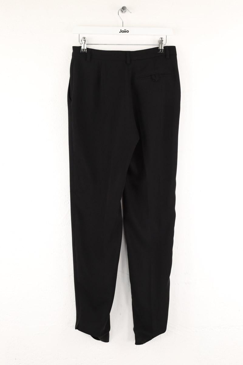Pantalon droit AGNES B. - Seconde Main Noir