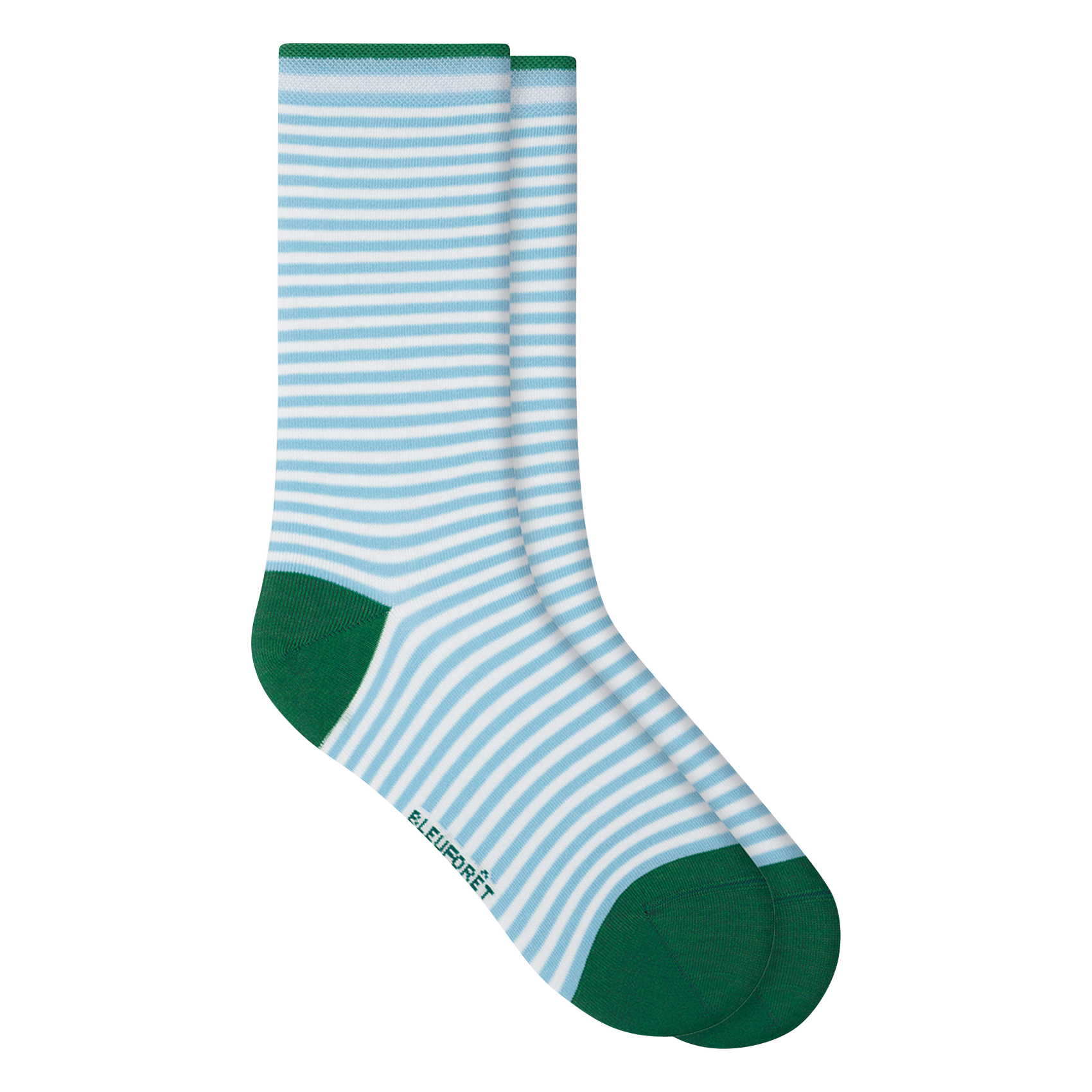 Striped blended cotton socks BLEUFORET Multicolored