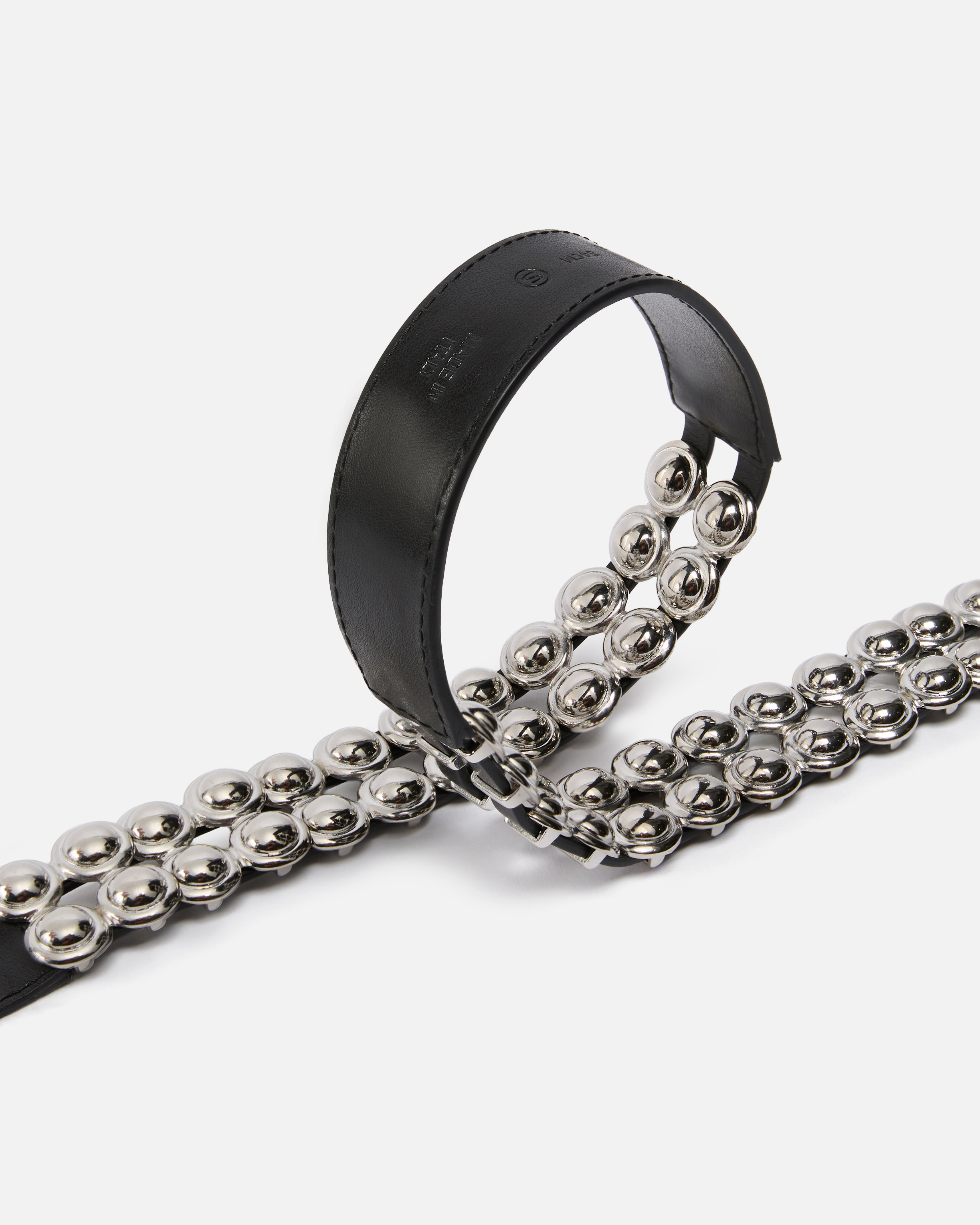 Studded belt 3 cm PINKO Black