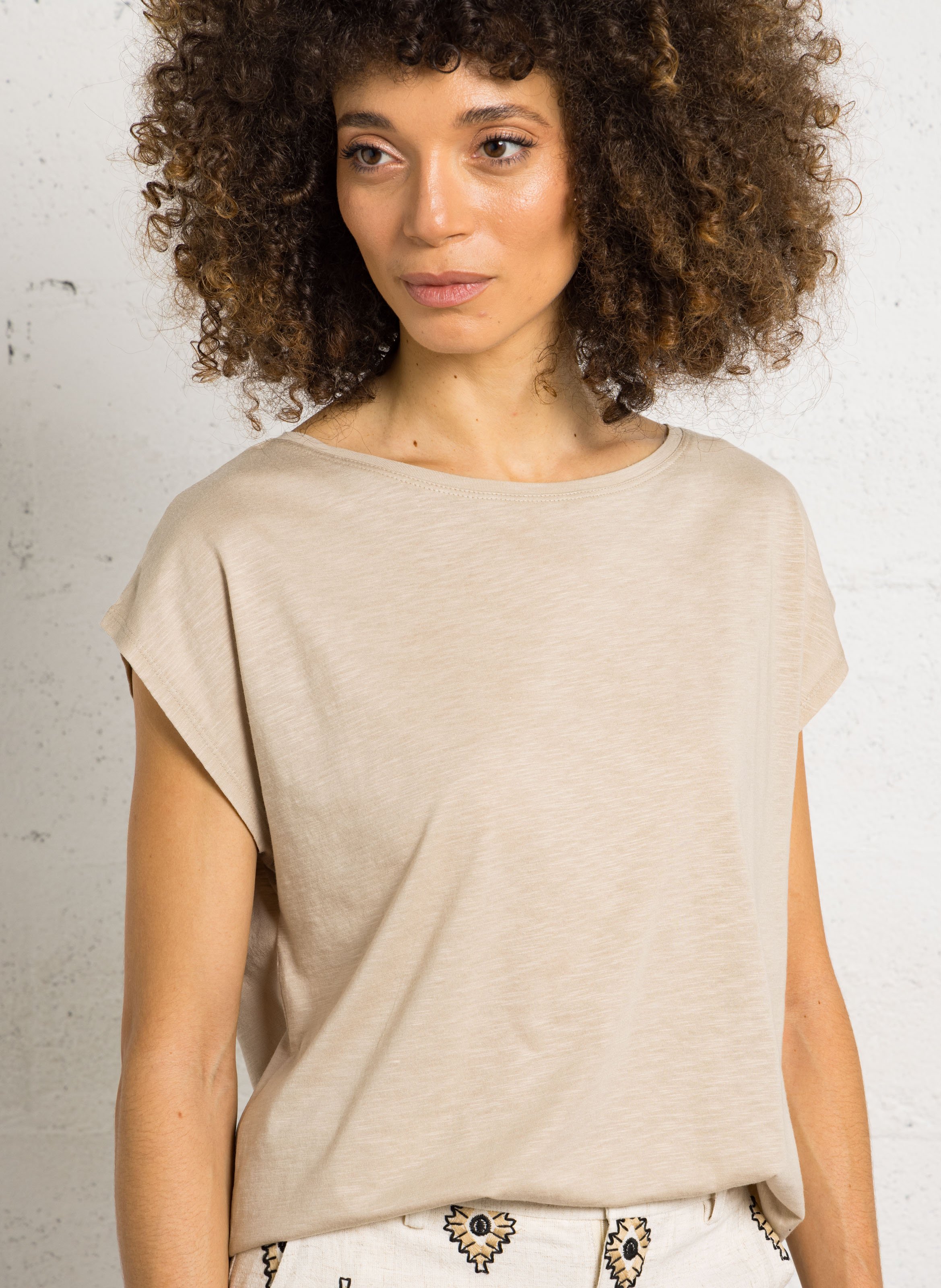 T-shirt oversize en coton mélangé SUD EXPRESS