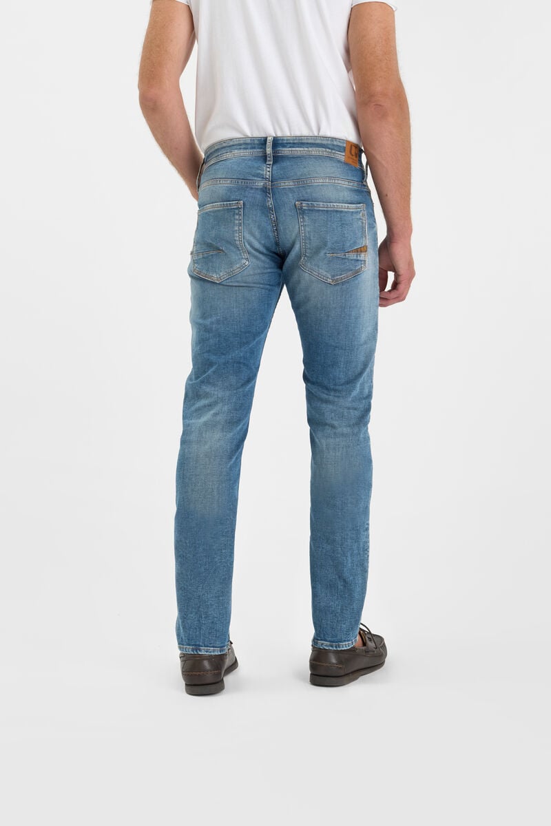 Slim blue jogg jeans 700/11, length 34 LE TEMPS DES CERISES Blue