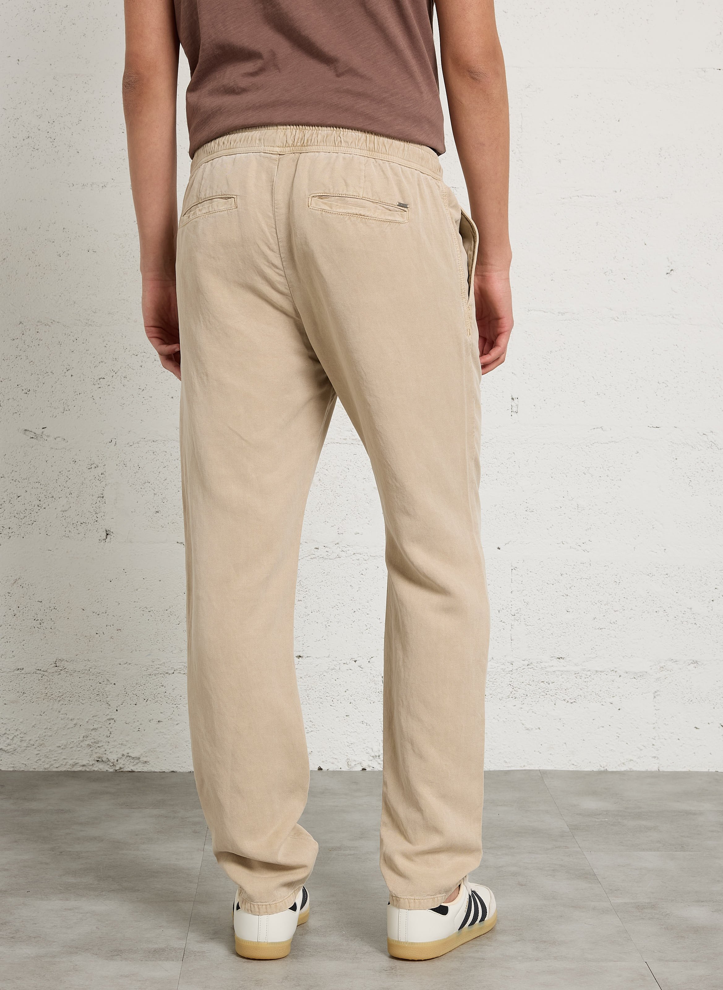 Bundfaltenhose IKKS Beige