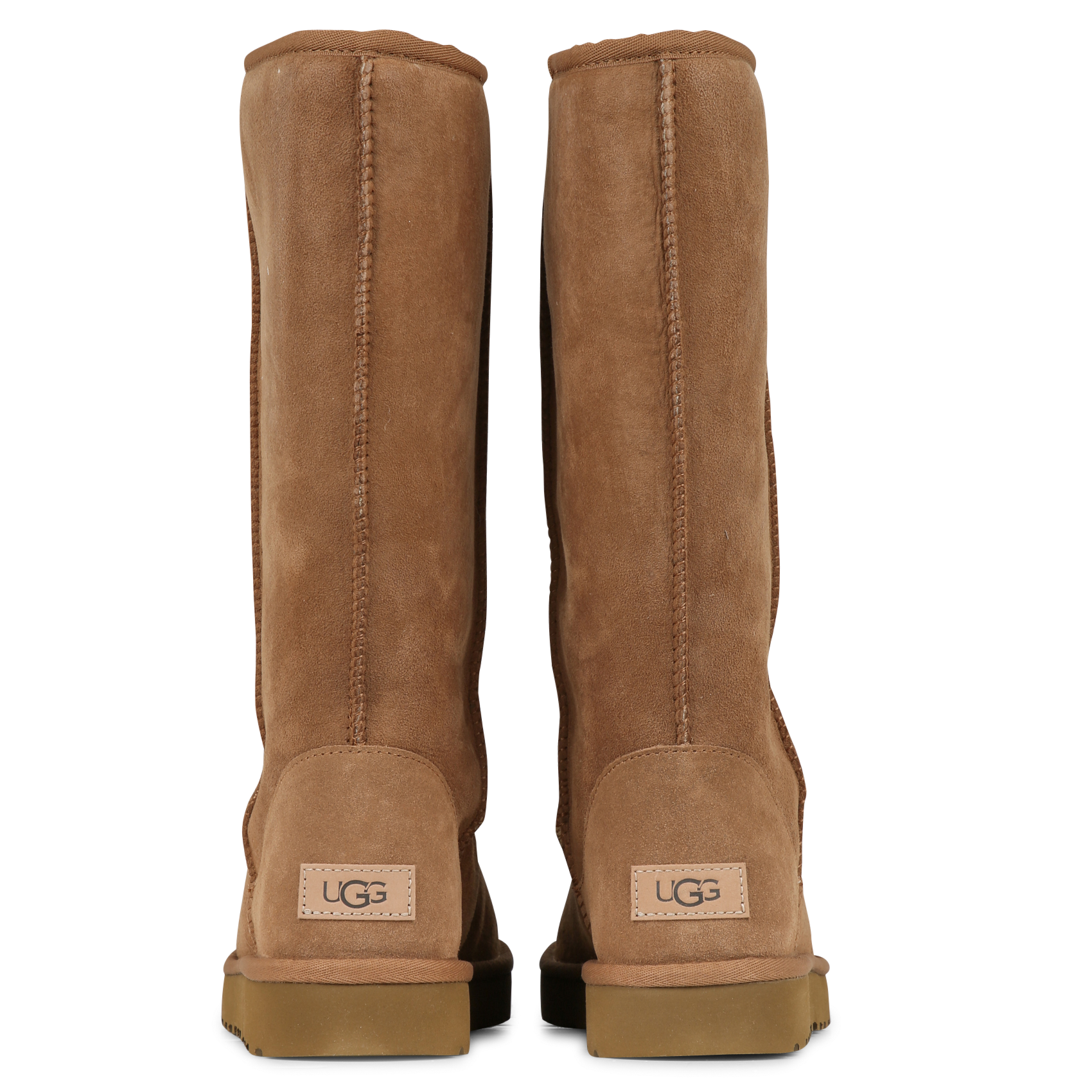 Flat plain boots UGG Brown
