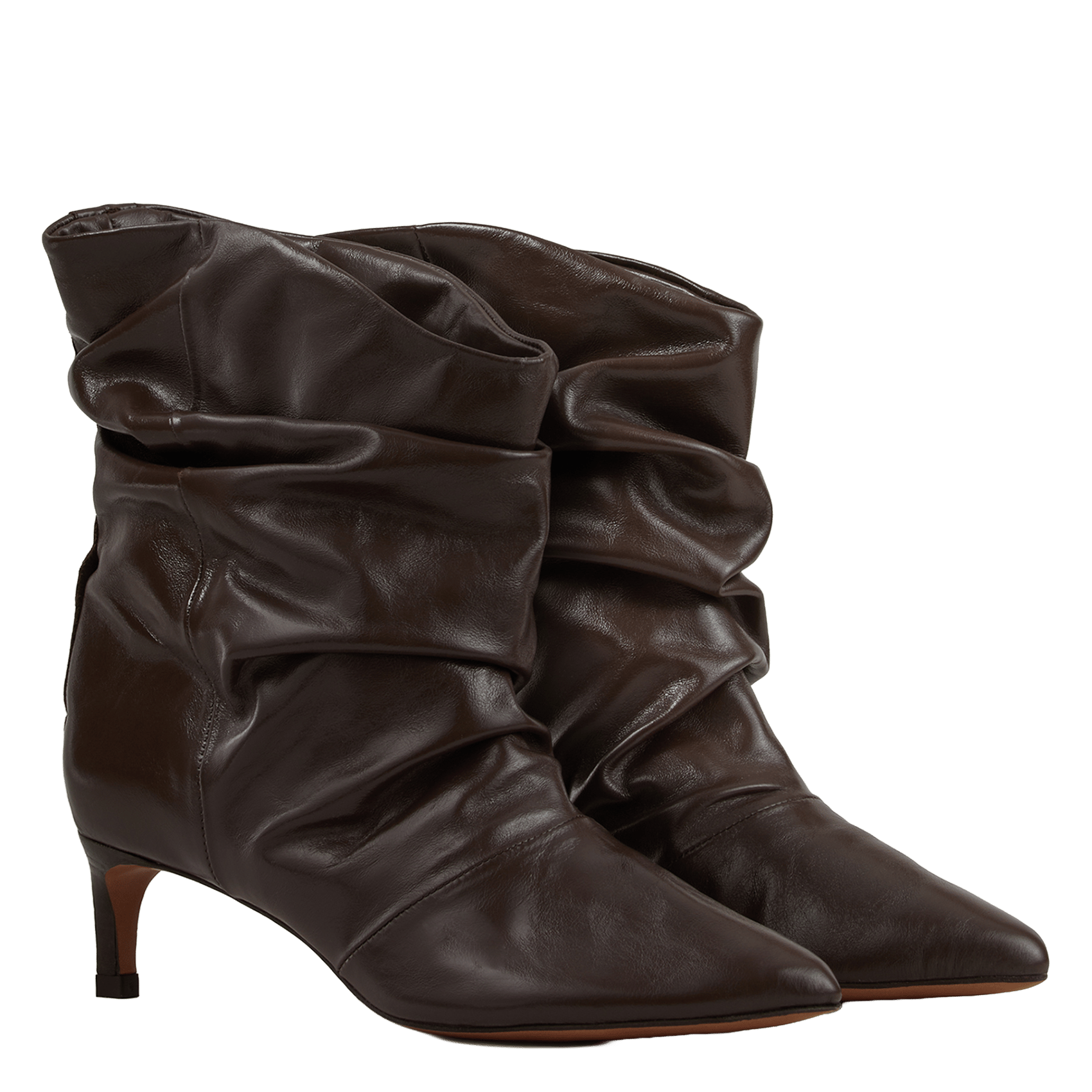 Lederstiefeletten BA&SH Braun
