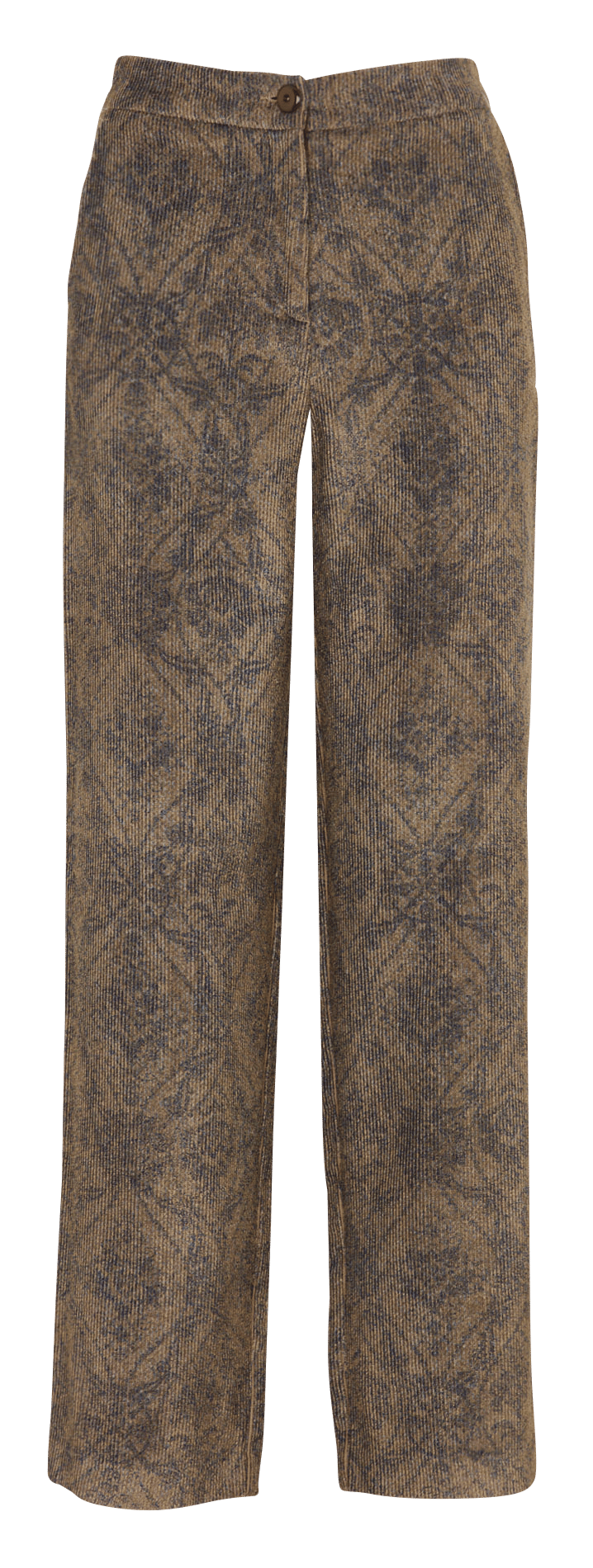 Carrotbroek van corduroy MOMONI Blauw