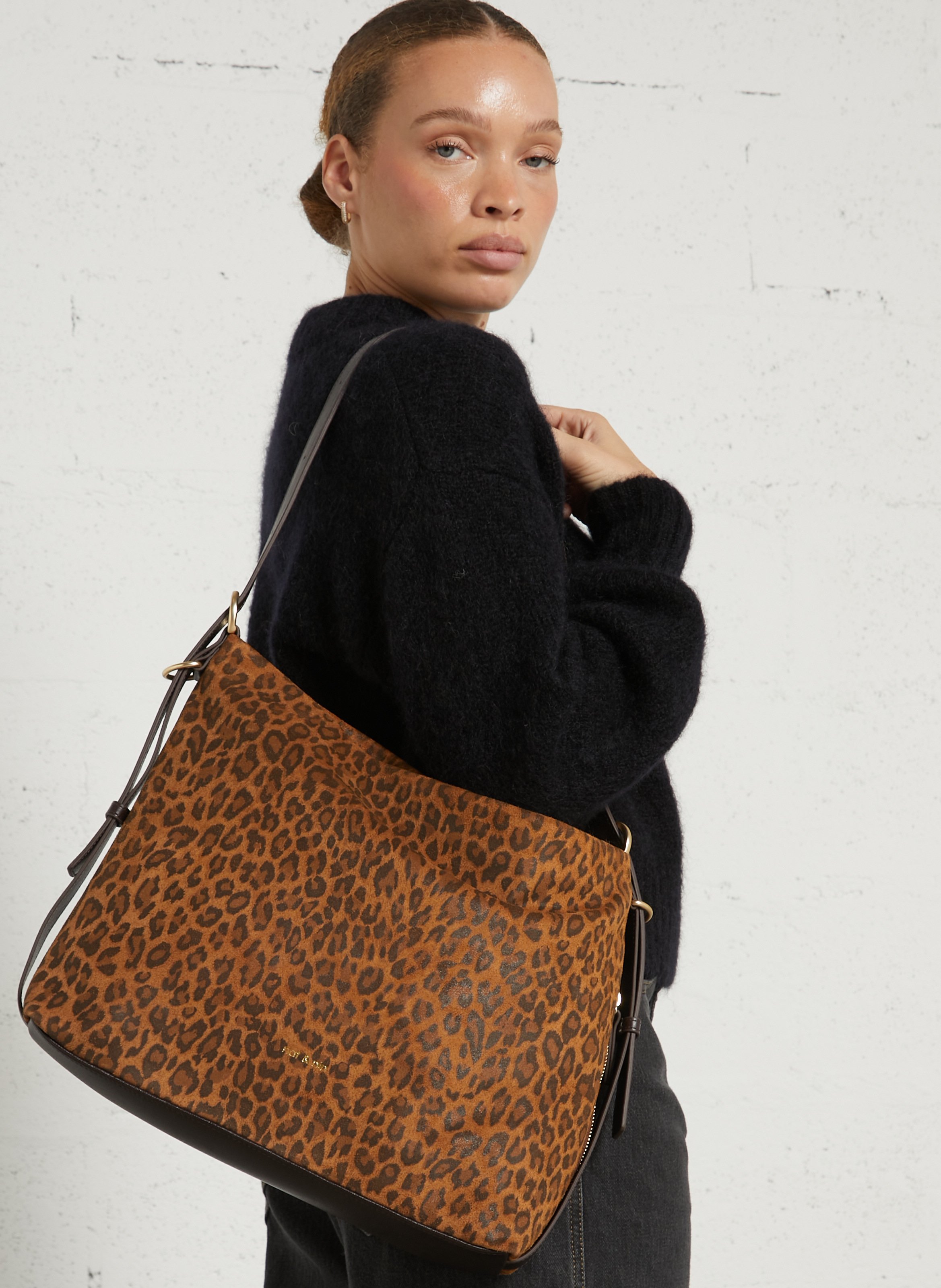 Grote leren tas NAT & NIN Bruin