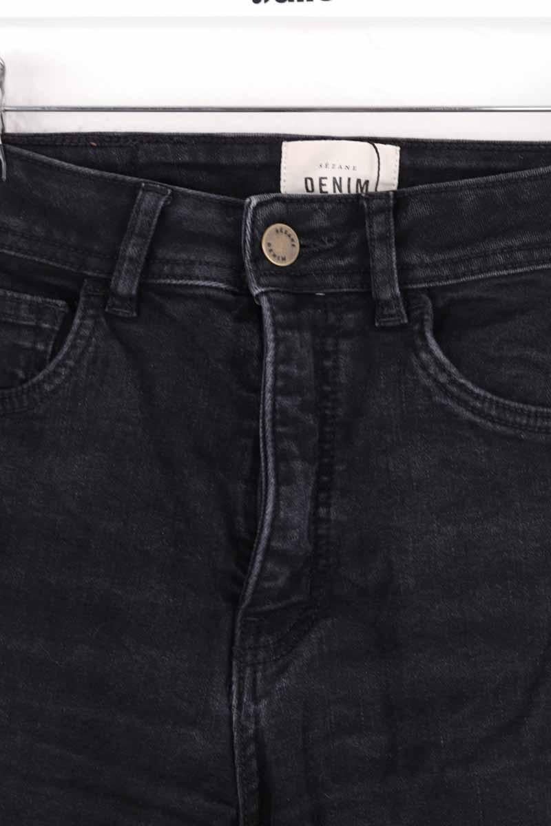 Slim-fit jeans SEZANE - Seconde main Black