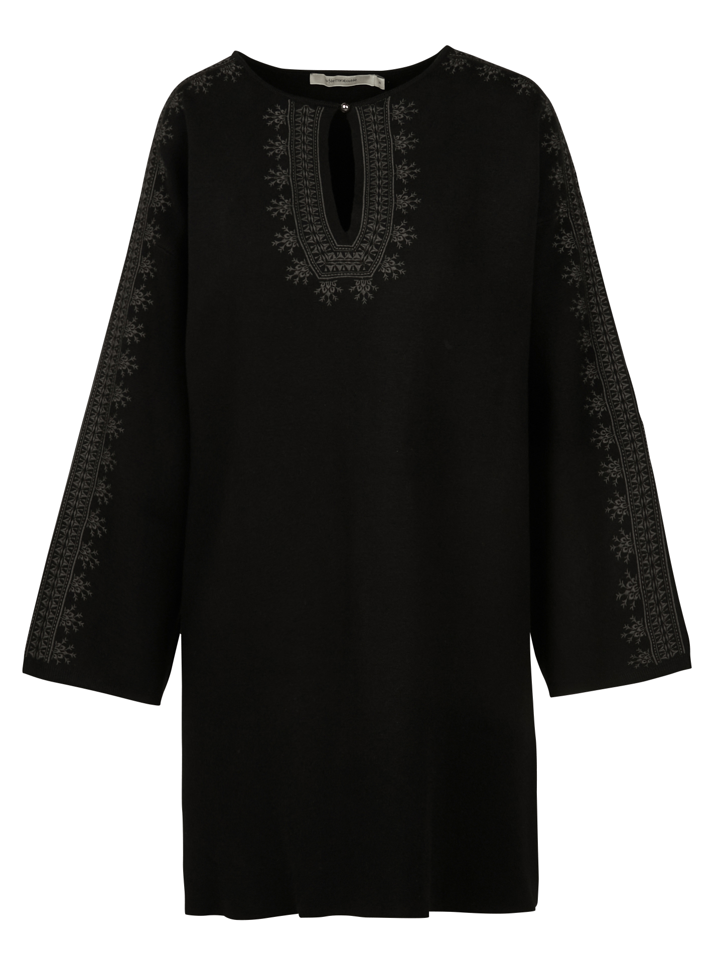 Robe courte droite LA FEE MARABOUTEE Multicolore