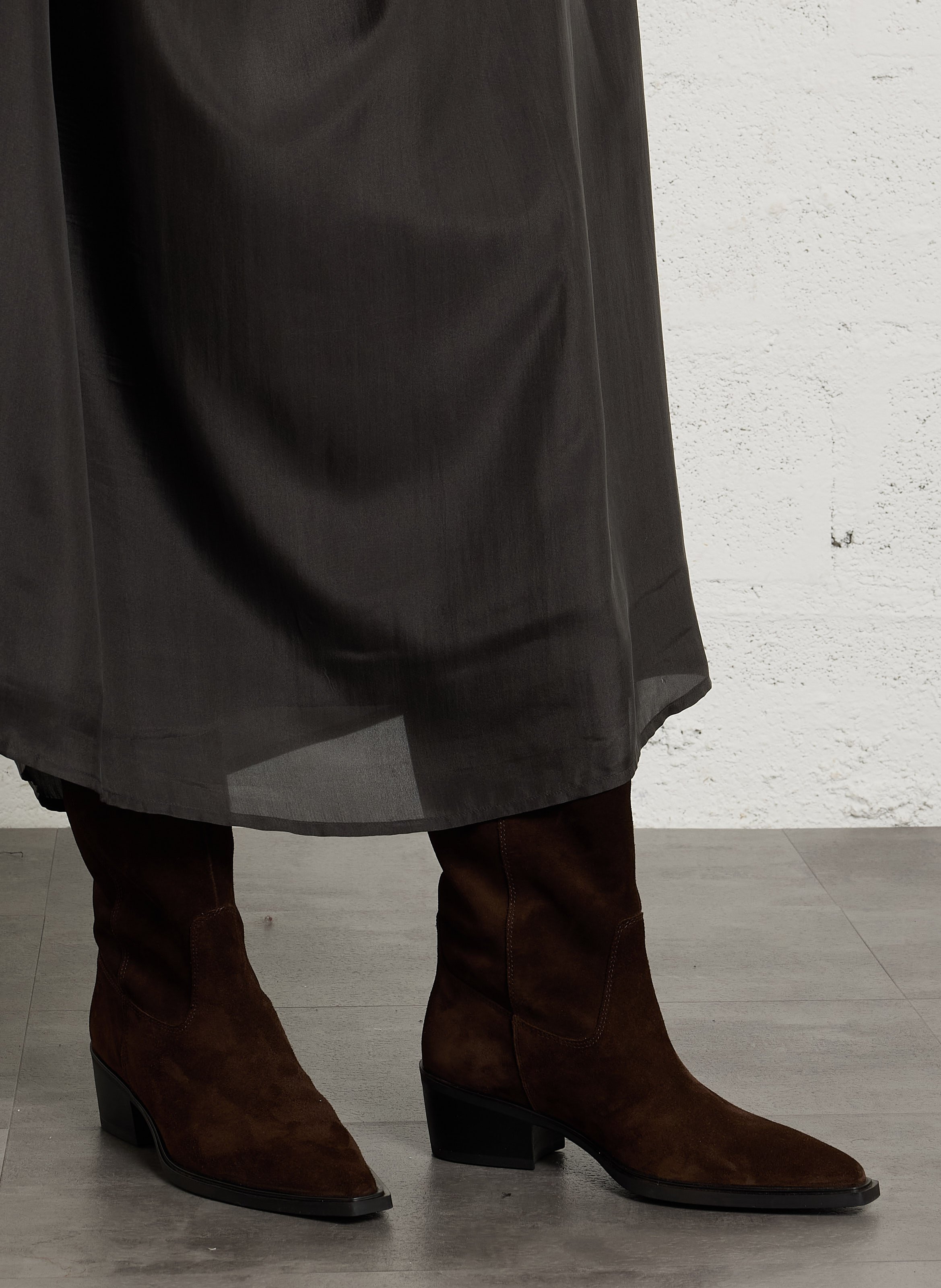 Cowboystiefel aus Leder VAGABOND Braun