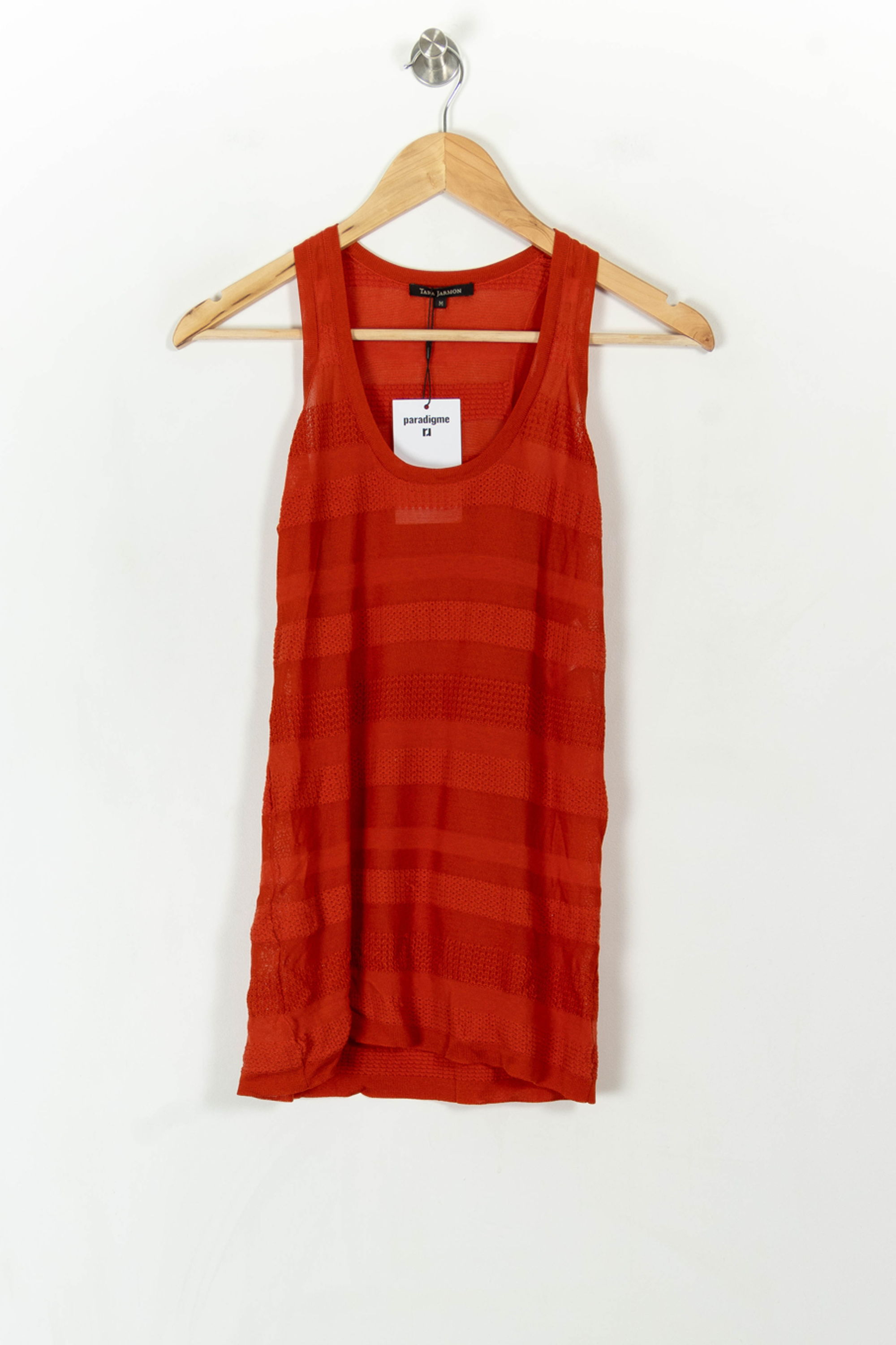 Top & tank top TARA JARMON - Seconde Main Red