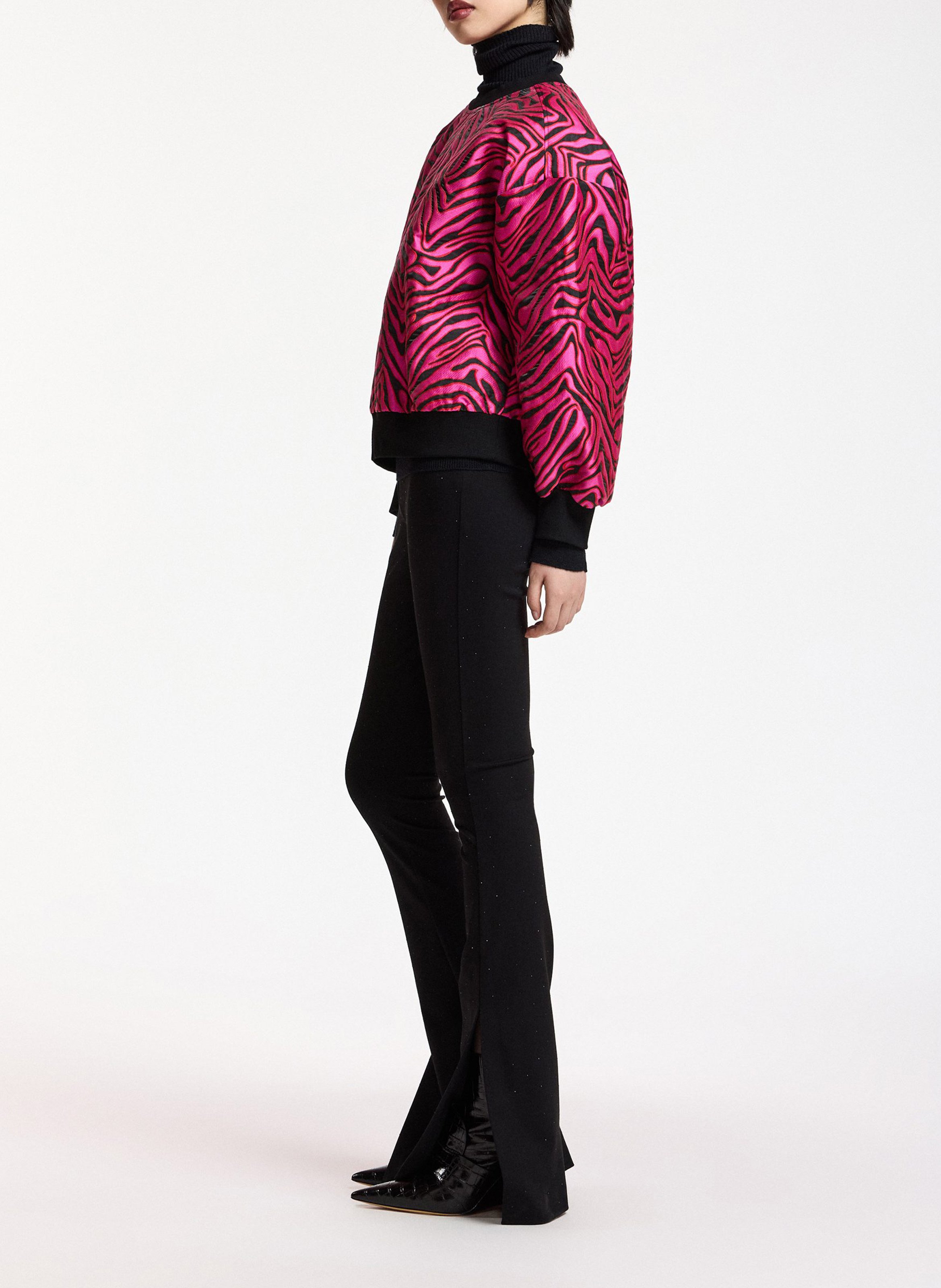 Sweat oversize imprimé ESSENTIEL ANTWERP Rose