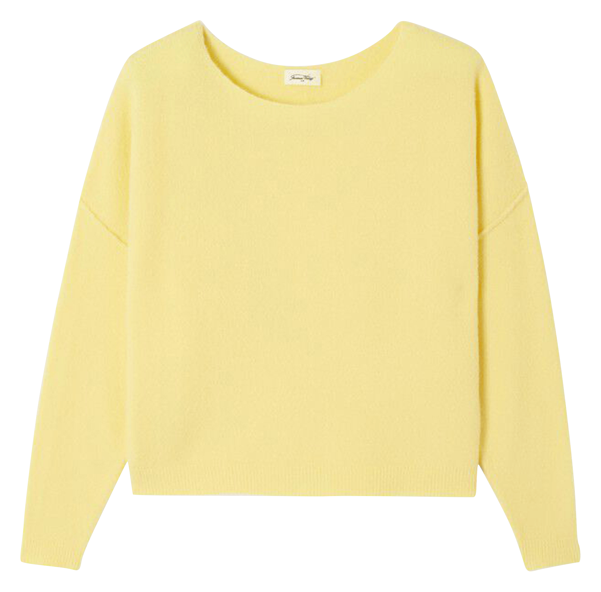 Pullover aus Wollmix mit U-Boot-Ausschnitt AMERICAN VINTAGE