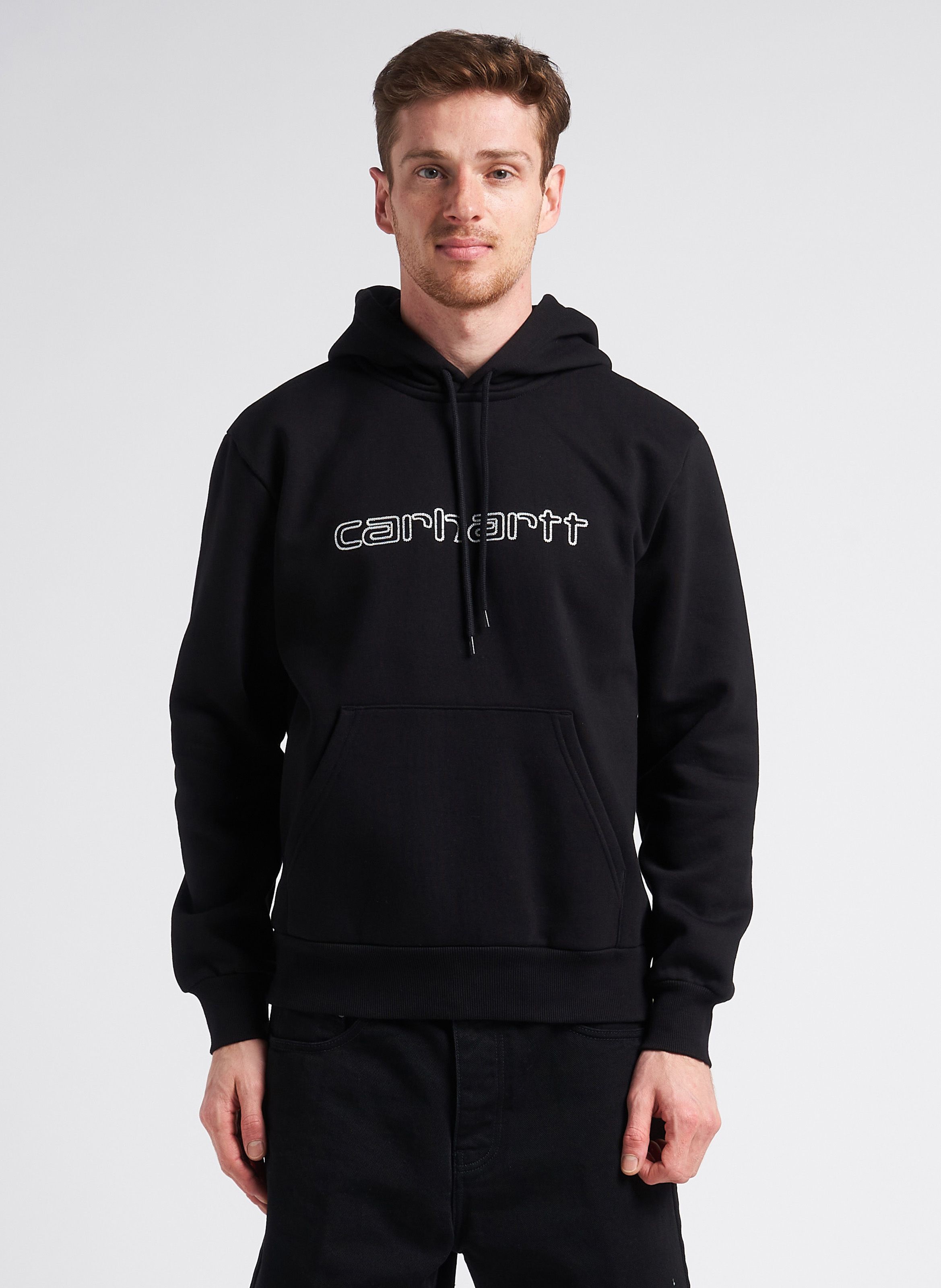 Sweat a capuche carhartt noir new arrivals