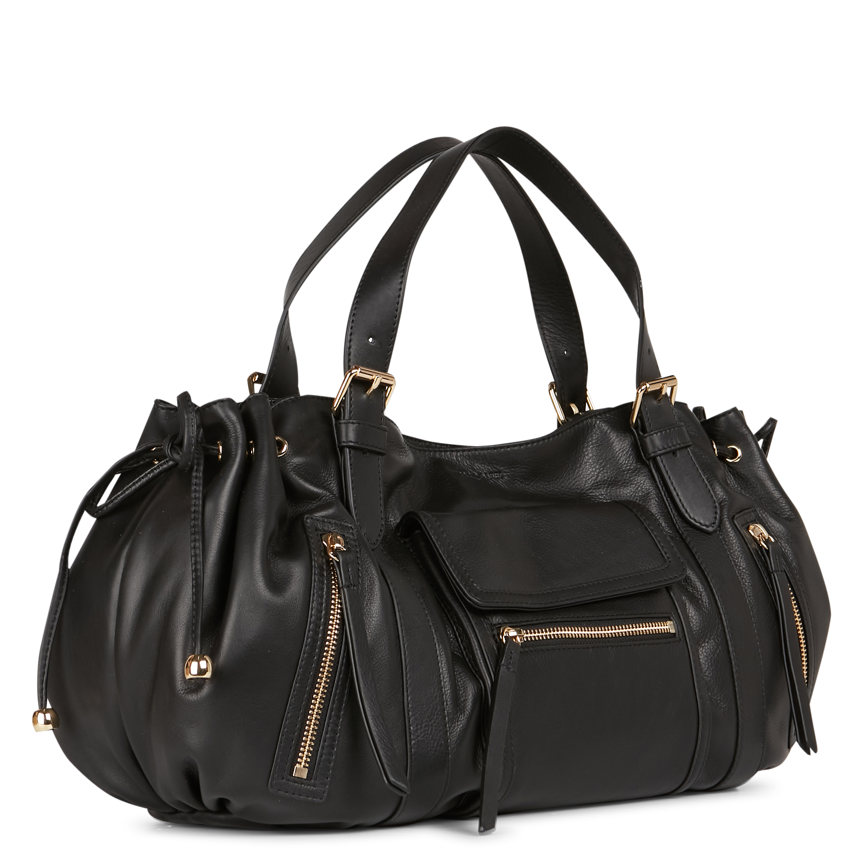 Sac à main en cuir GERARD DAREL Noir