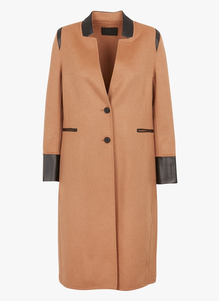 Ikks manteau discount camel