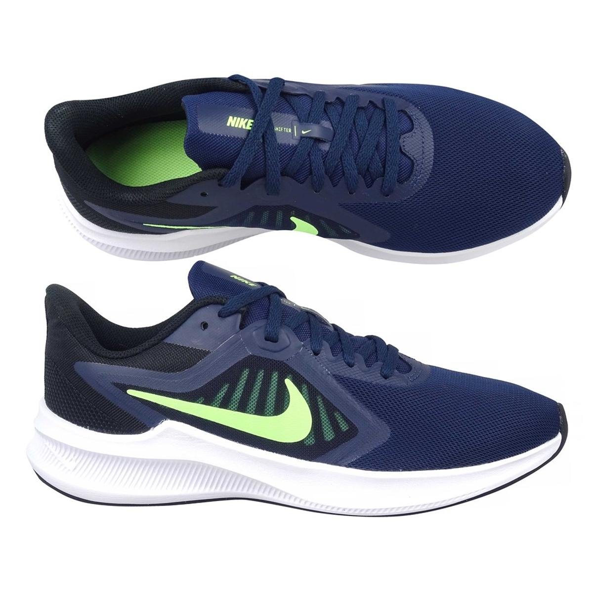 Low-top trainers NIKE Blue