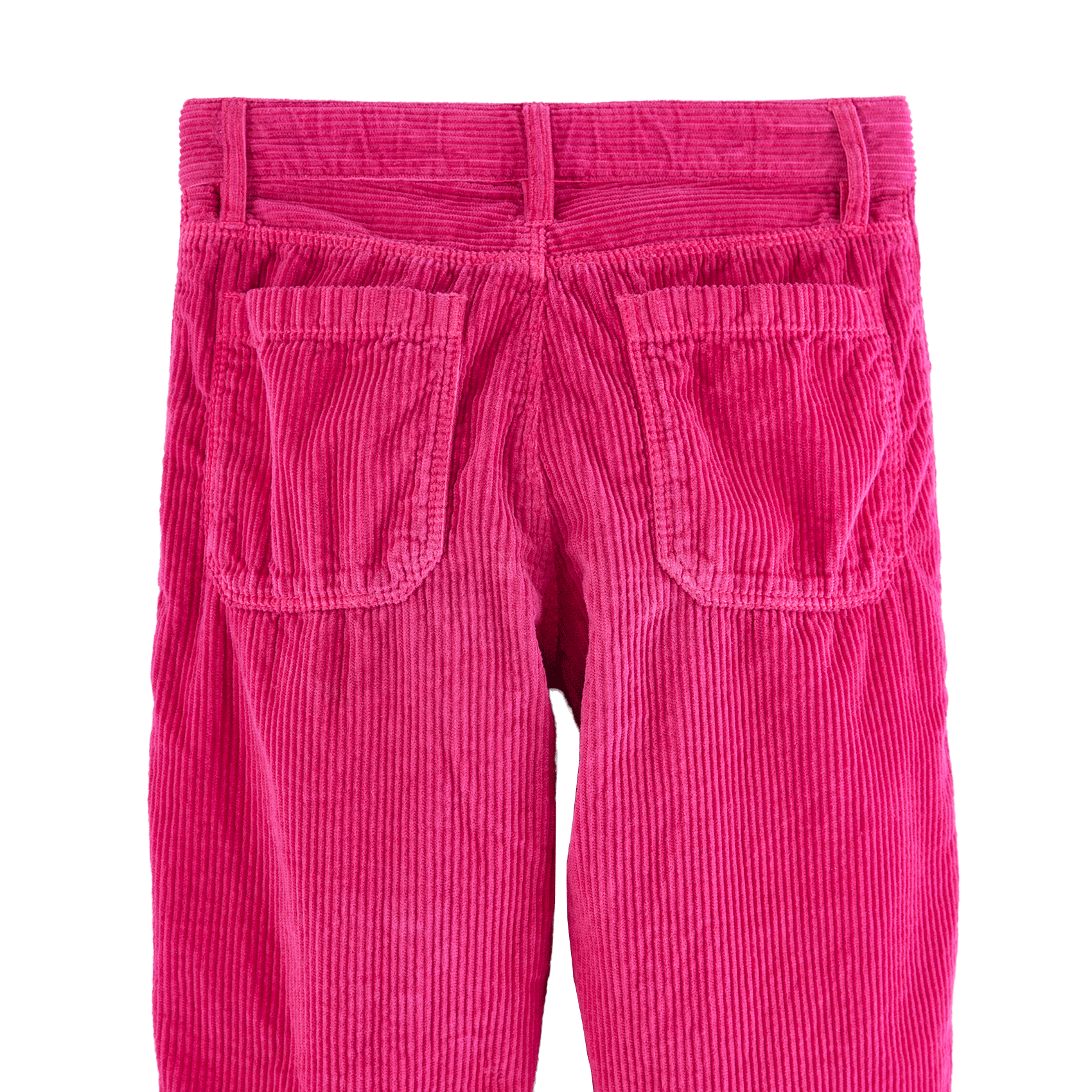 Pantalon droit en coton BELLEROSE Rose