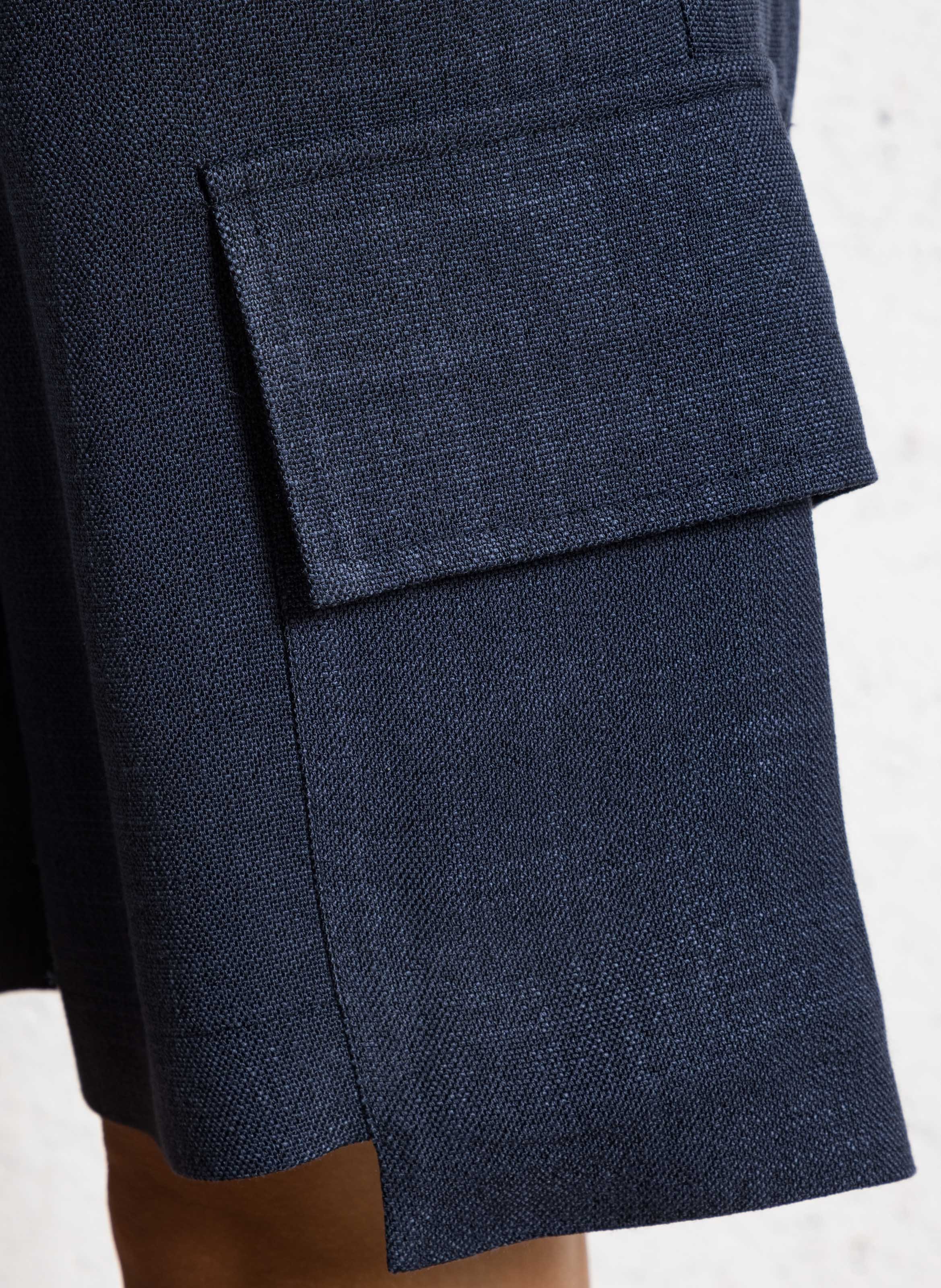 Straight shorts MARGAUX LONNBERG Blue