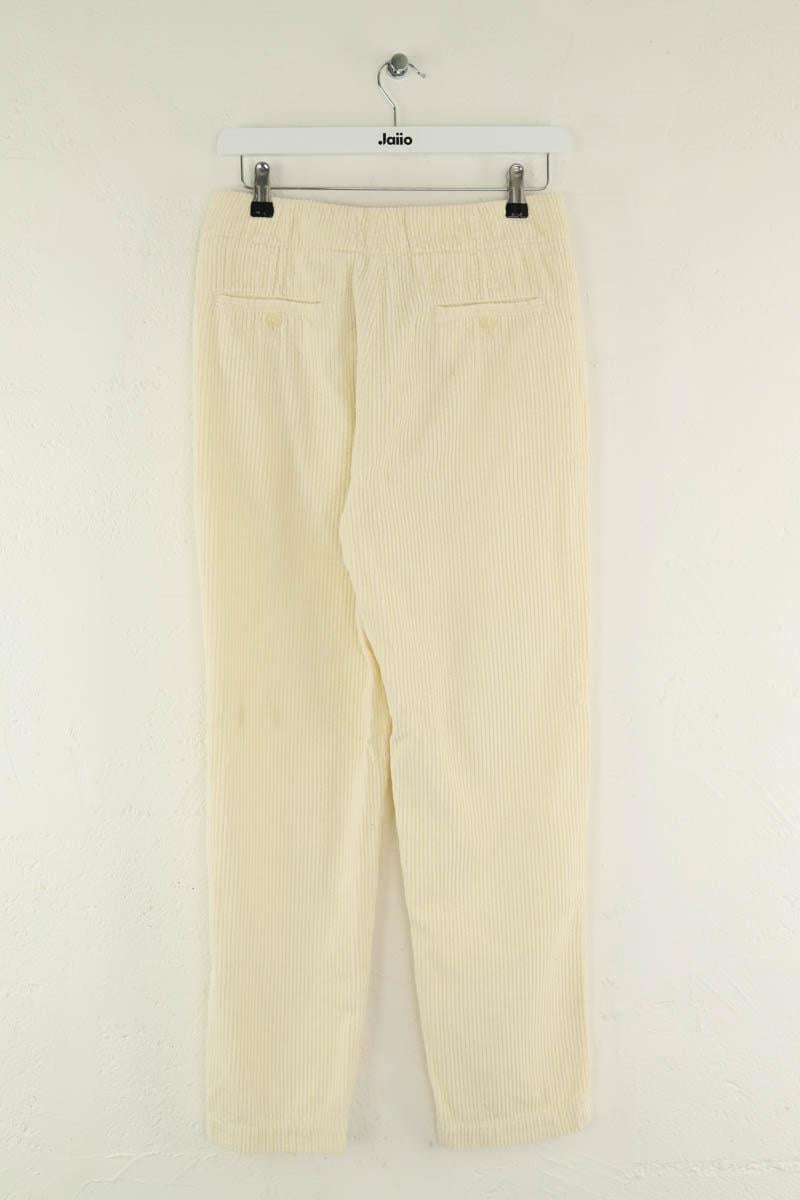 Slim-fit cotton cargo pants CHLOE STORA - SECONDE MAIN White