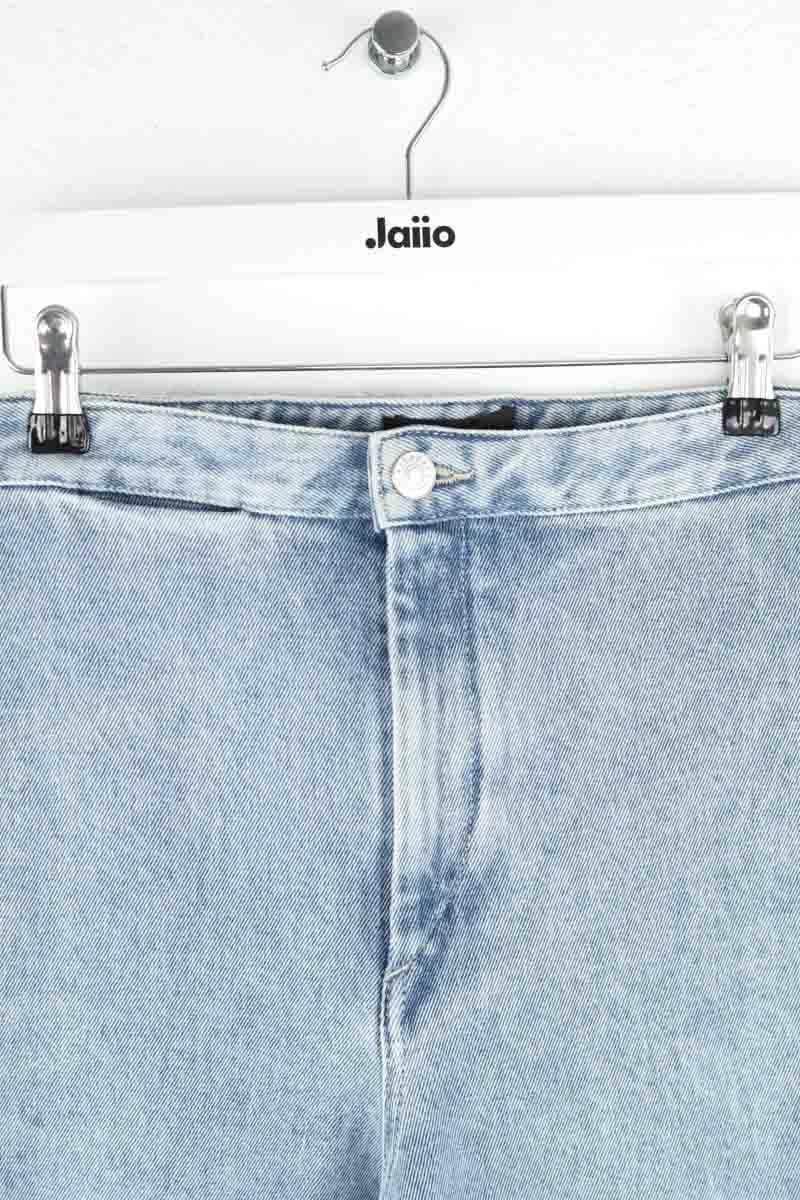 Cotton straight jeans ISABEL MARANT - Seconde Main Blue