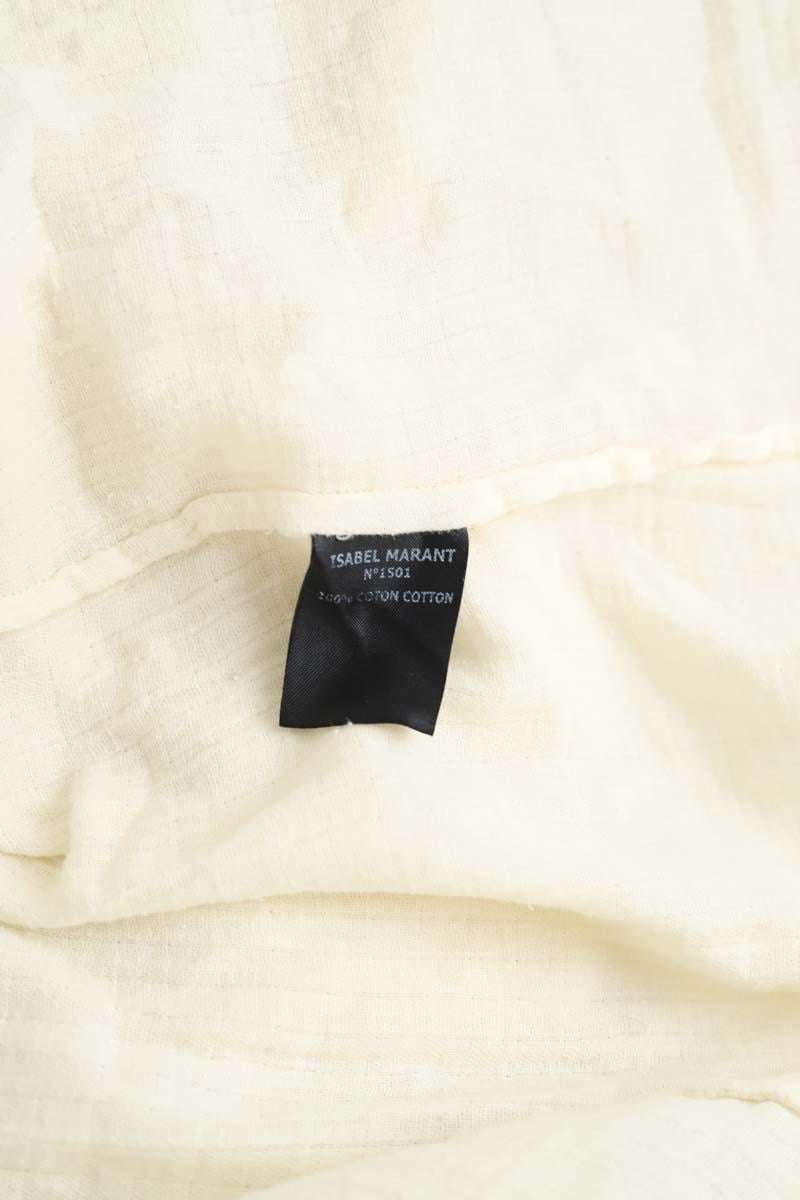 Cotton dress ISABEL MARANT ÉTOILE - SECONDE MAIN Yellow