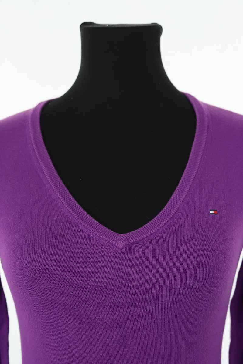 Sweater TOMMY HILFIGER - SECONDE MAIN Purple