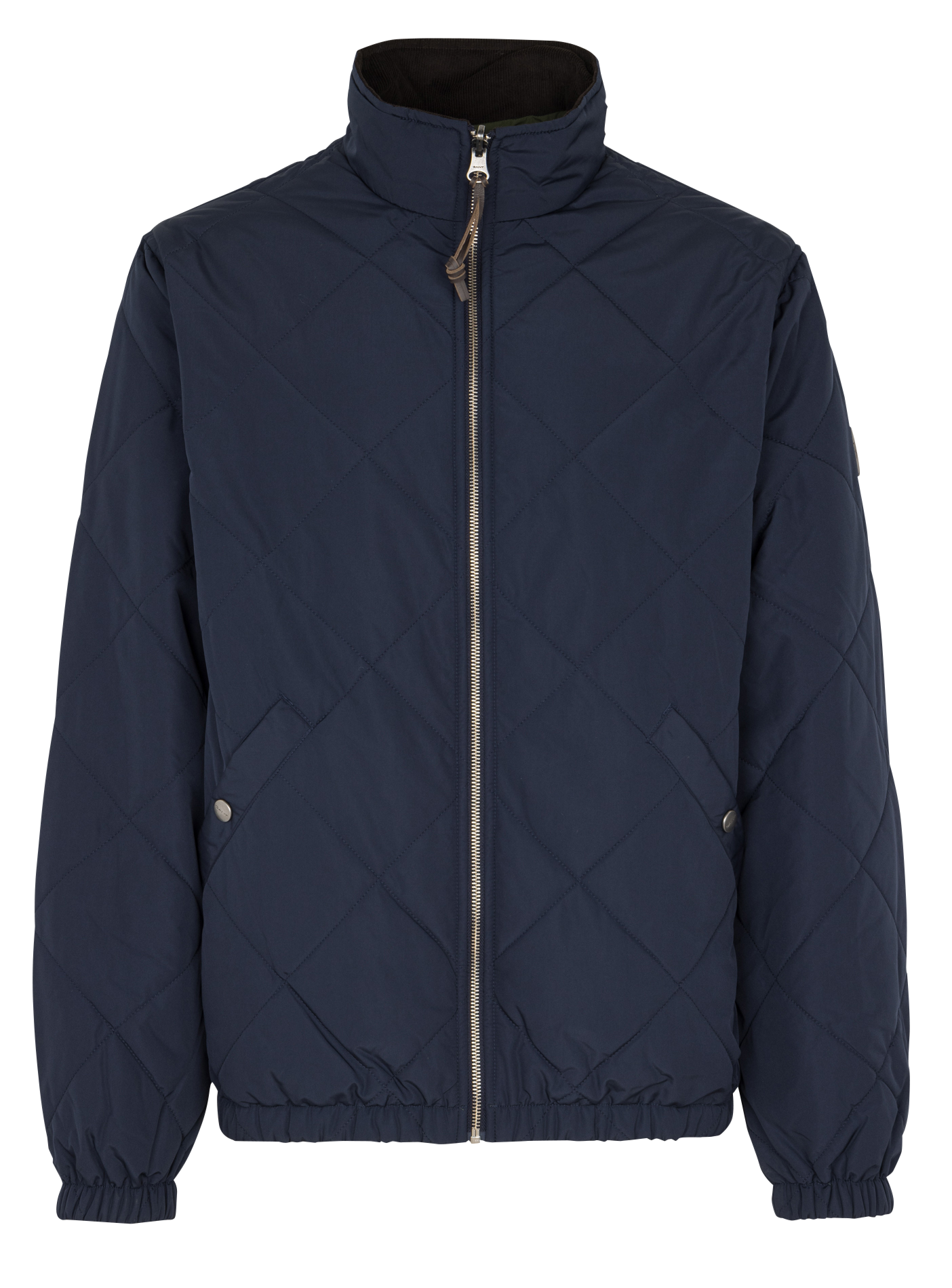 Reversible jacket with high neck GANT Blue