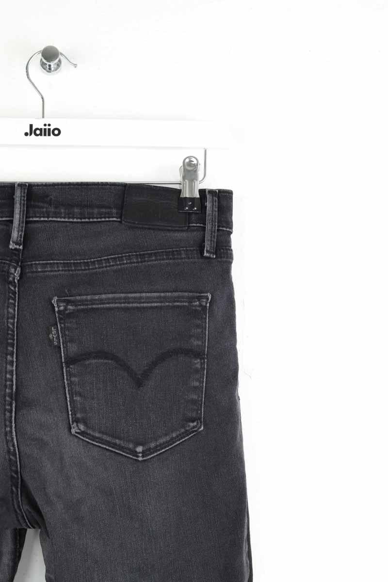 Cotton skinny jeans LEVI'S - Seconde main Black