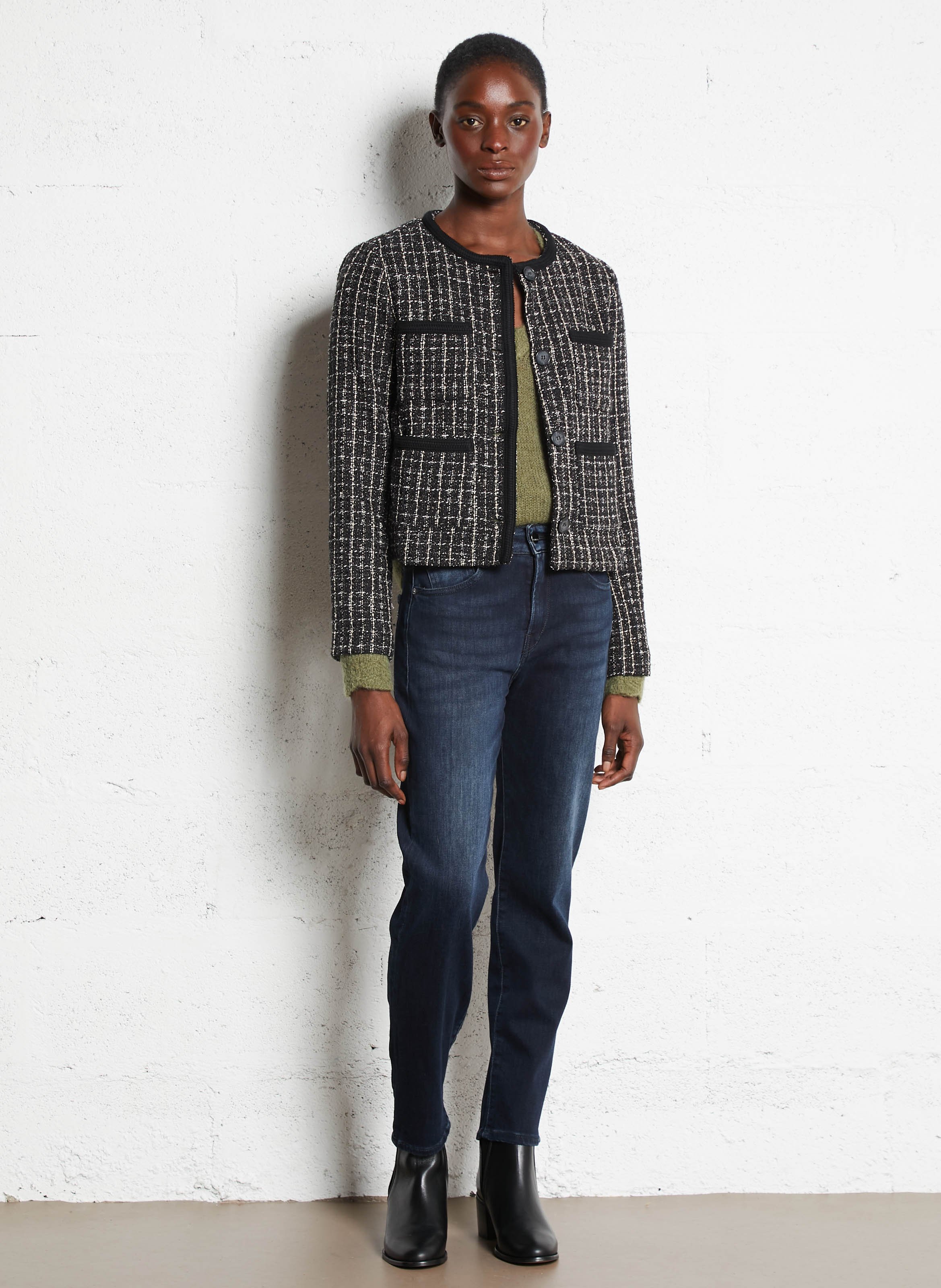 Jean slim LE TEMPS DES CERISES Bleu