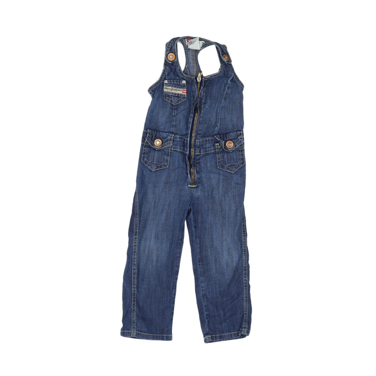Blue baby overall - 18 months DIESEL  - Seconde Main Blue