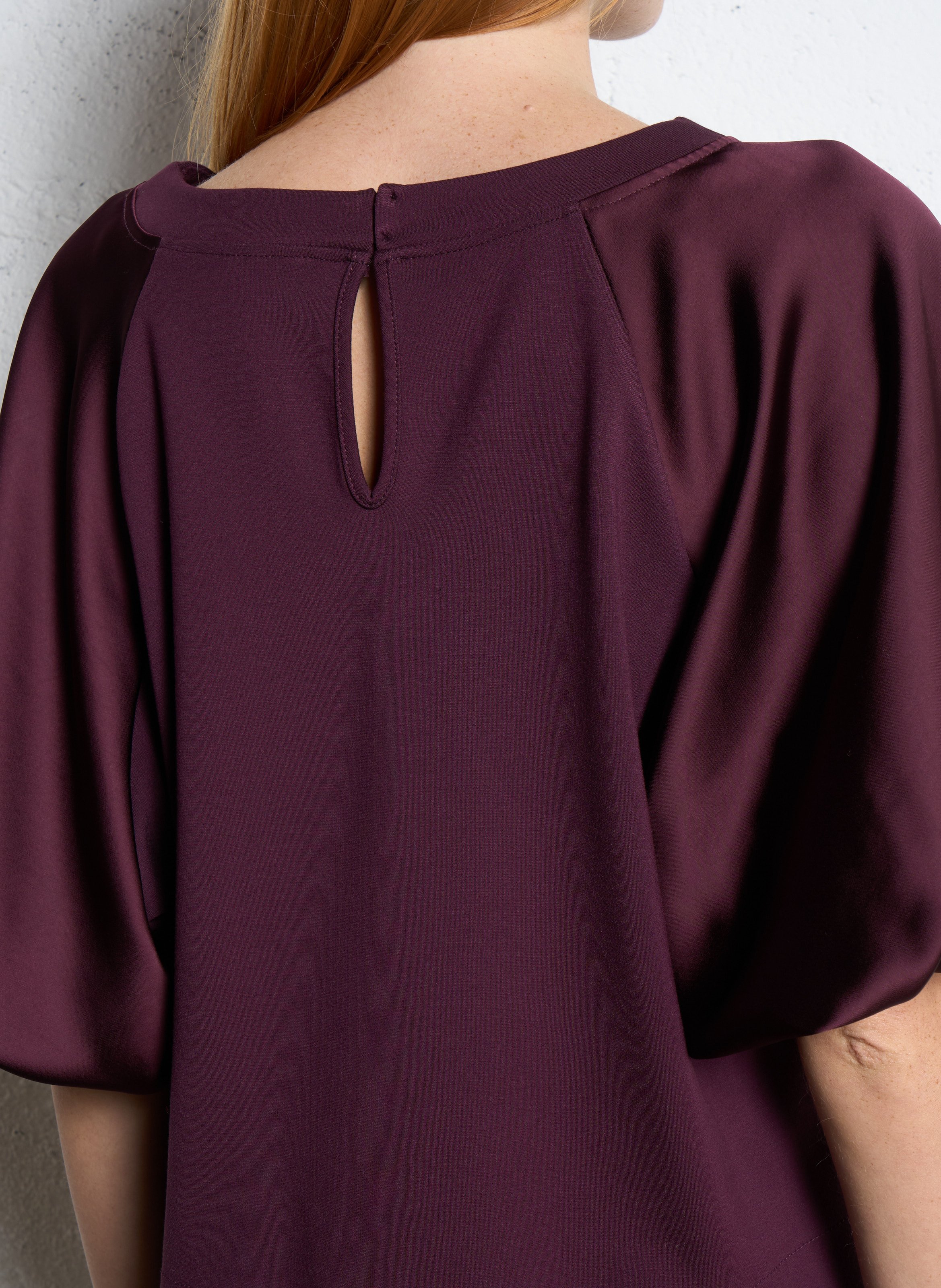 Loose-fit round-neck top IMPERIAL Purple