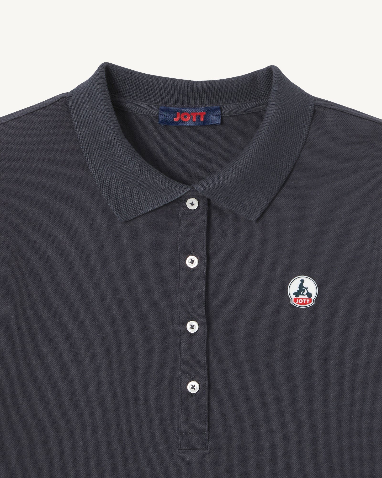 Organic cotton polo JOTT Blue