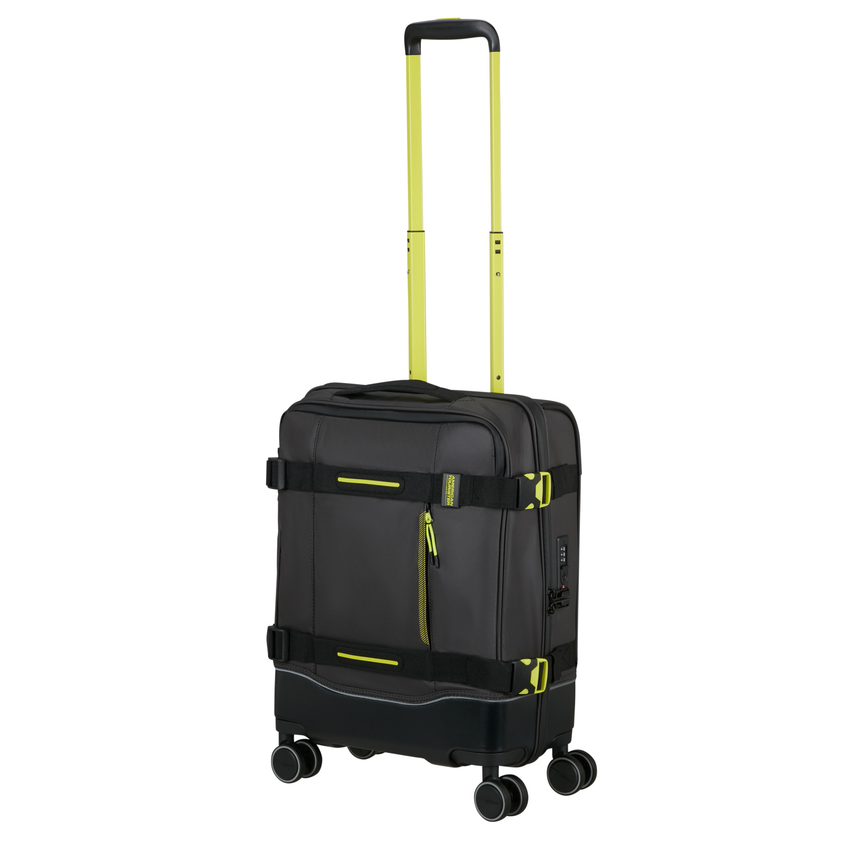 Urban track 4-wheel carry-on suitcase size S AMERICAN TOURISTER Black