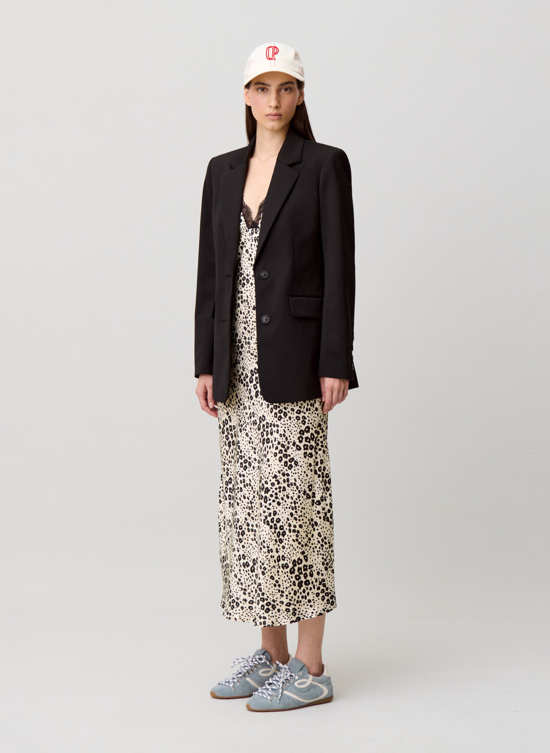 Fitted blazer jacket CLAUDIE PIERLOT Black