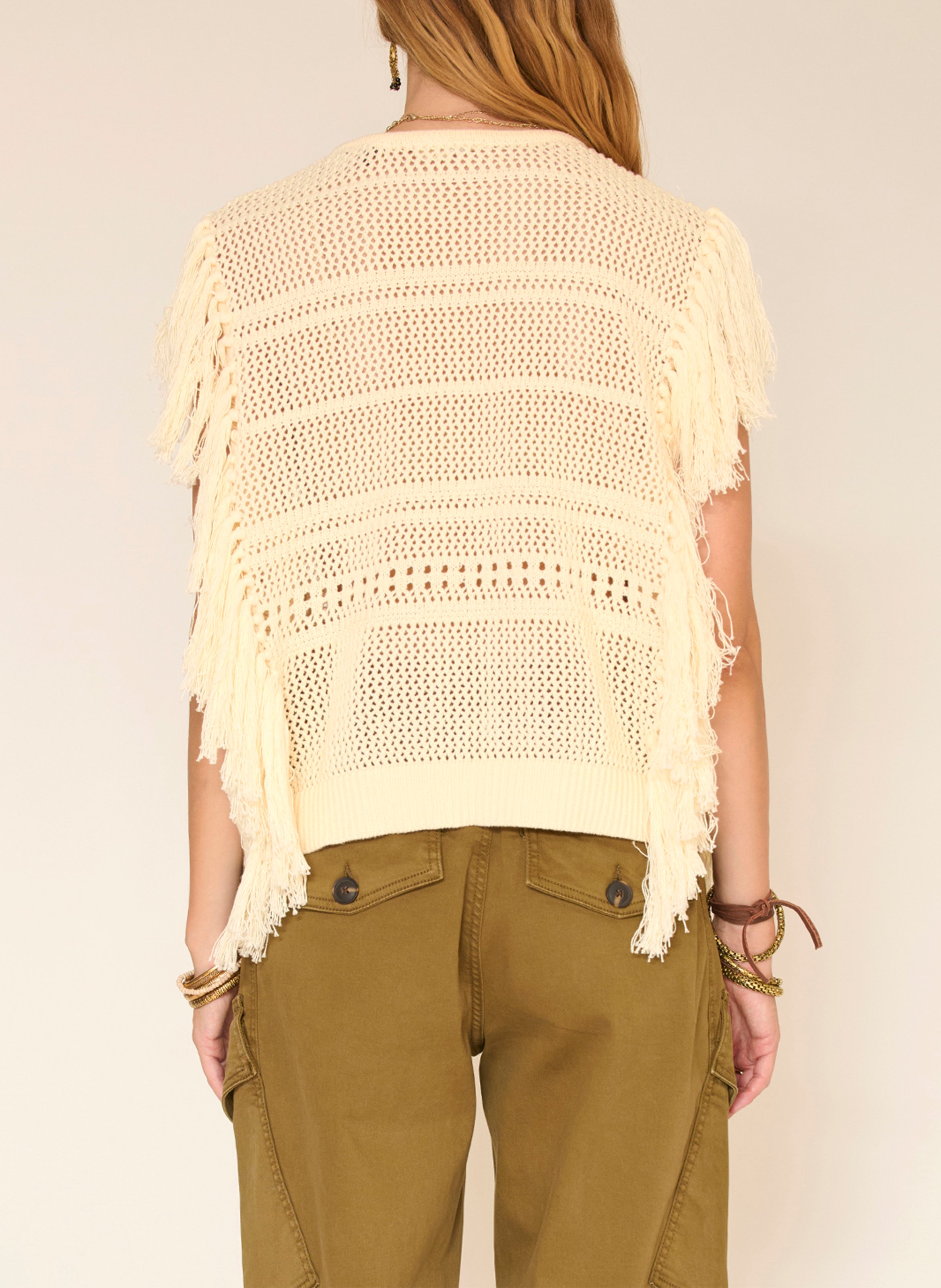 Crochet tunic  MKT Beige