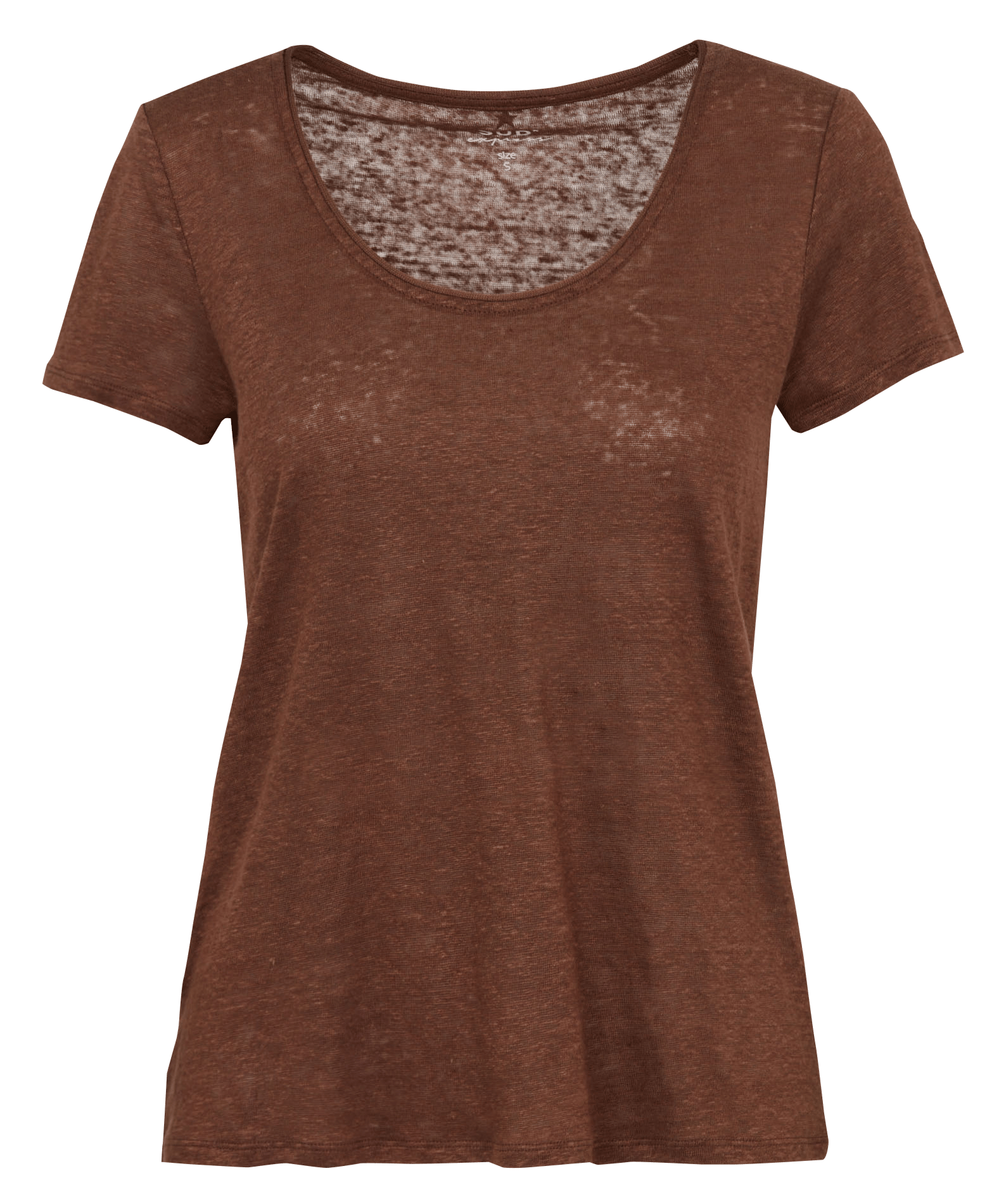 Linen T-shirt SUD EXPRESS Brown
