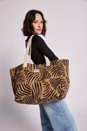 Cotton tote bag HINDBAG Brown