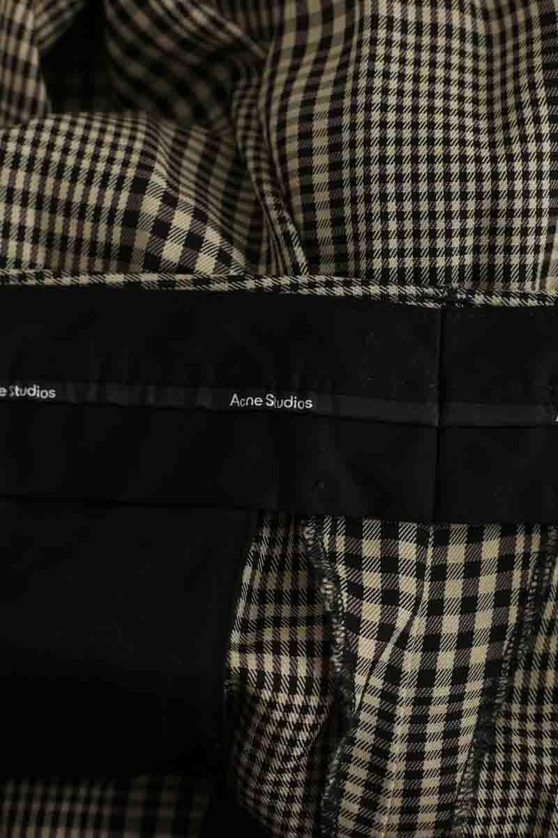 Pantalon droit ACNE STUDIOS - Seconde Main Beige