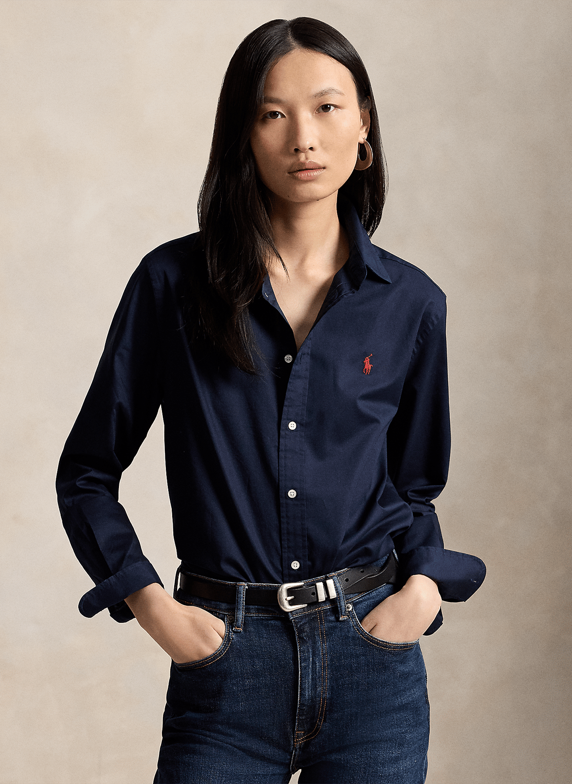 Chemise col classique en coton POLO RALPH LAUREN