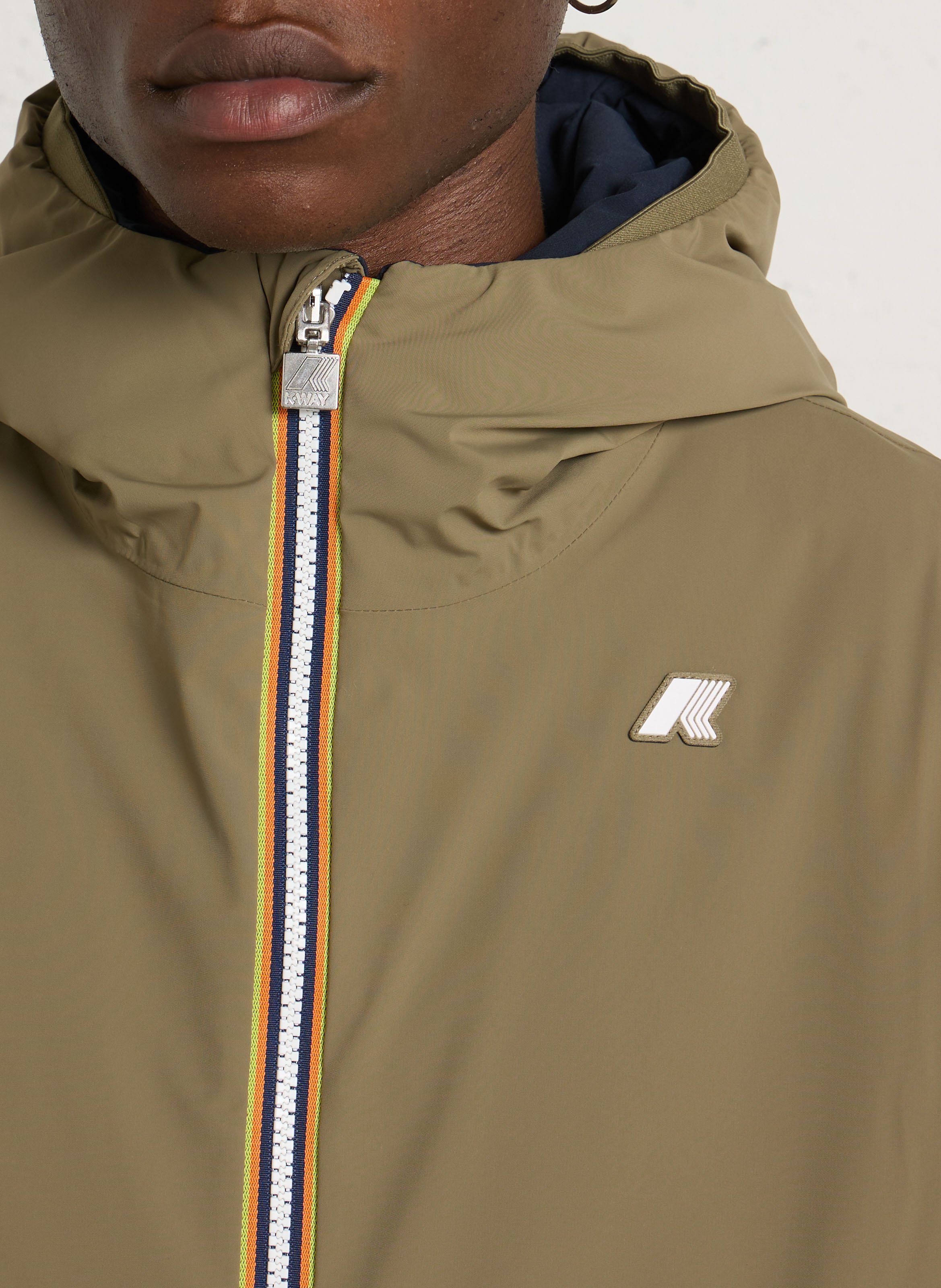 Straight jacket with hood K-WAY Multicolored