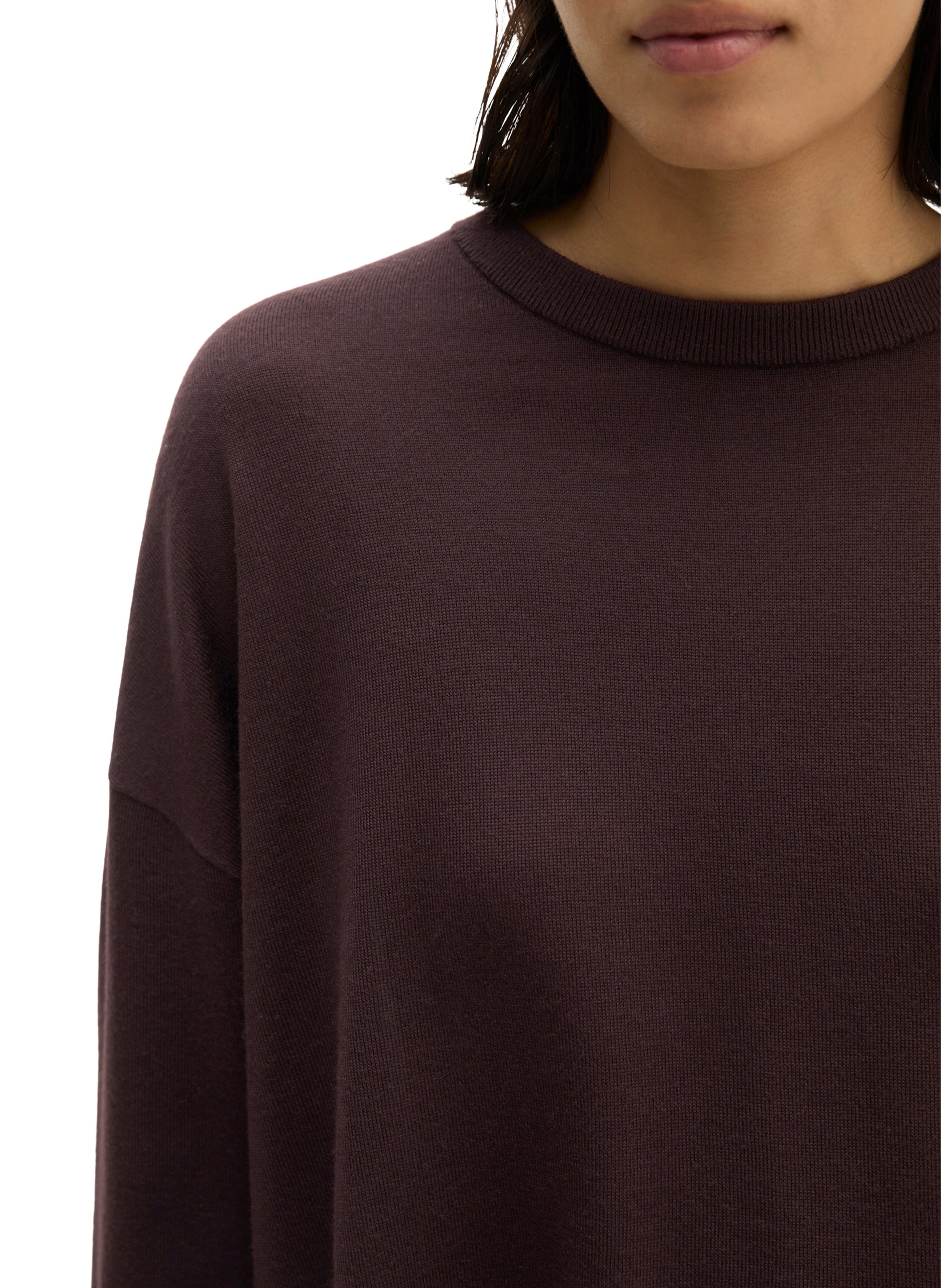 Pull ample en laine mélangée MARC O'POLO Rouge