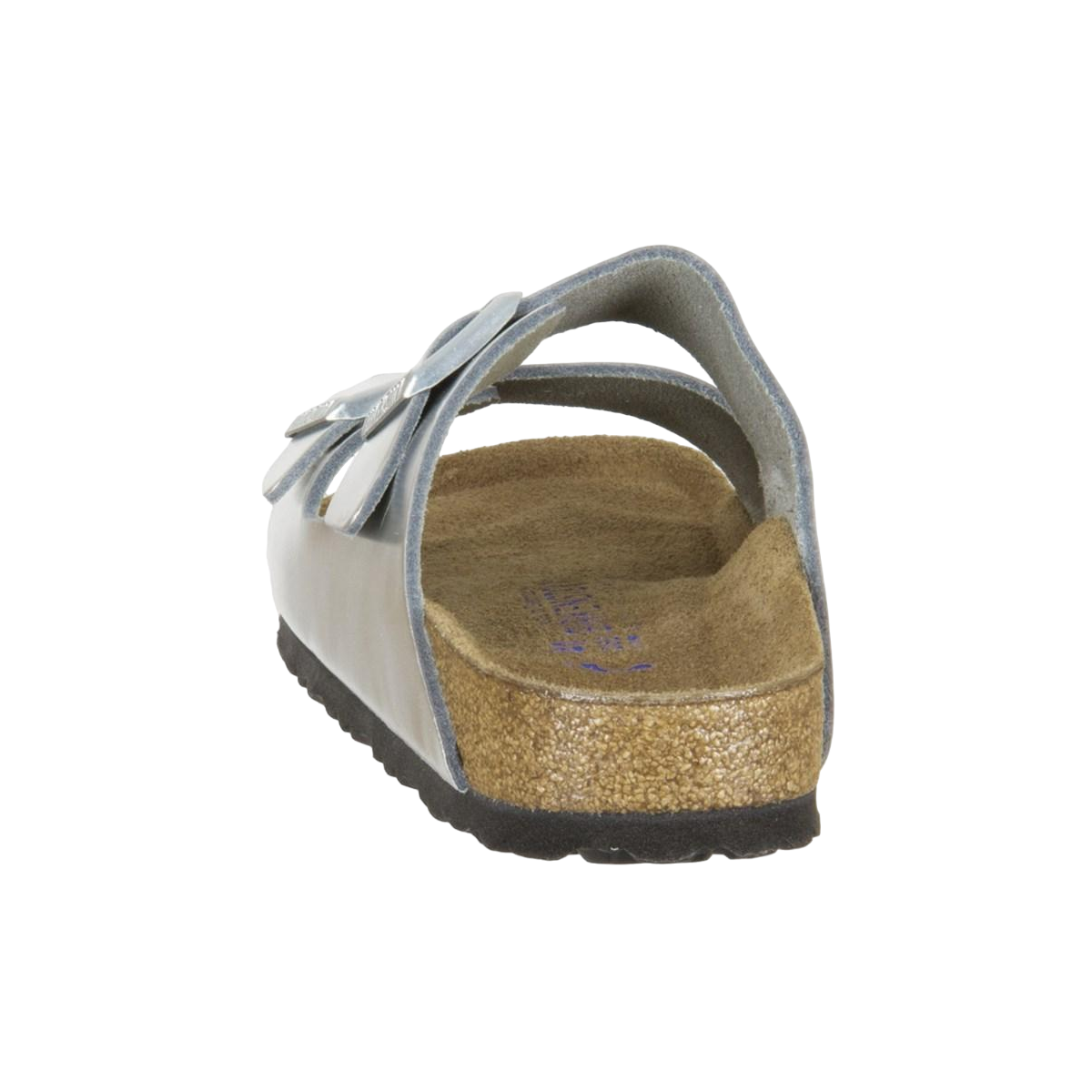 Faux leather sandals BIRKENSTOCK White