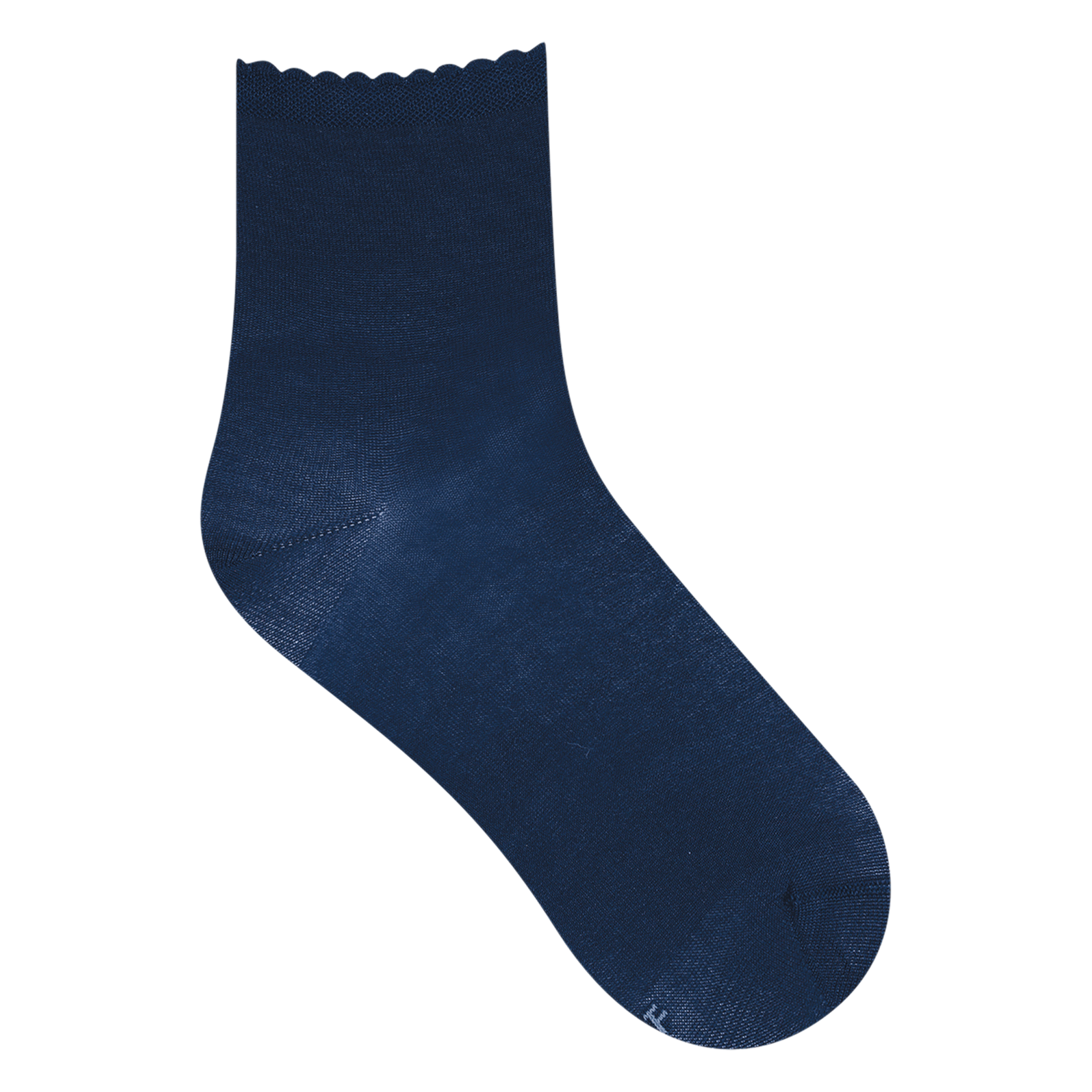 Bleuforet Cotton-blend Mid-length Socks Marine Bleuforet Women FBU6401