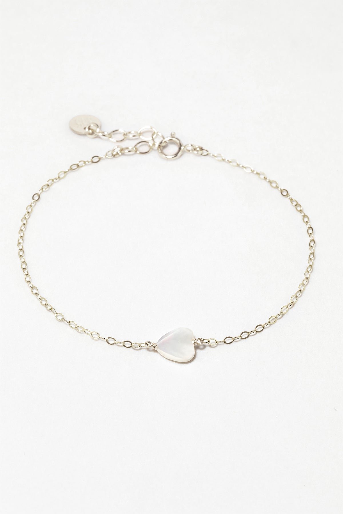 Heart Bracelet - Silver Mother-of-Pearl YAY Silver