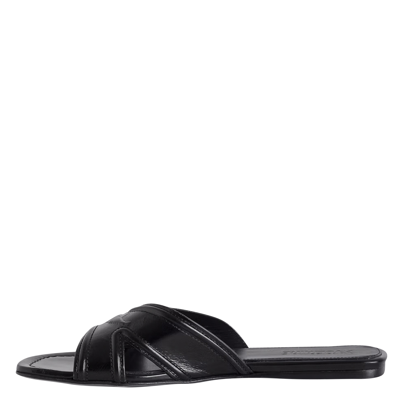 Sandales plates en cuir ZADIG&VOLTAIRE Noir